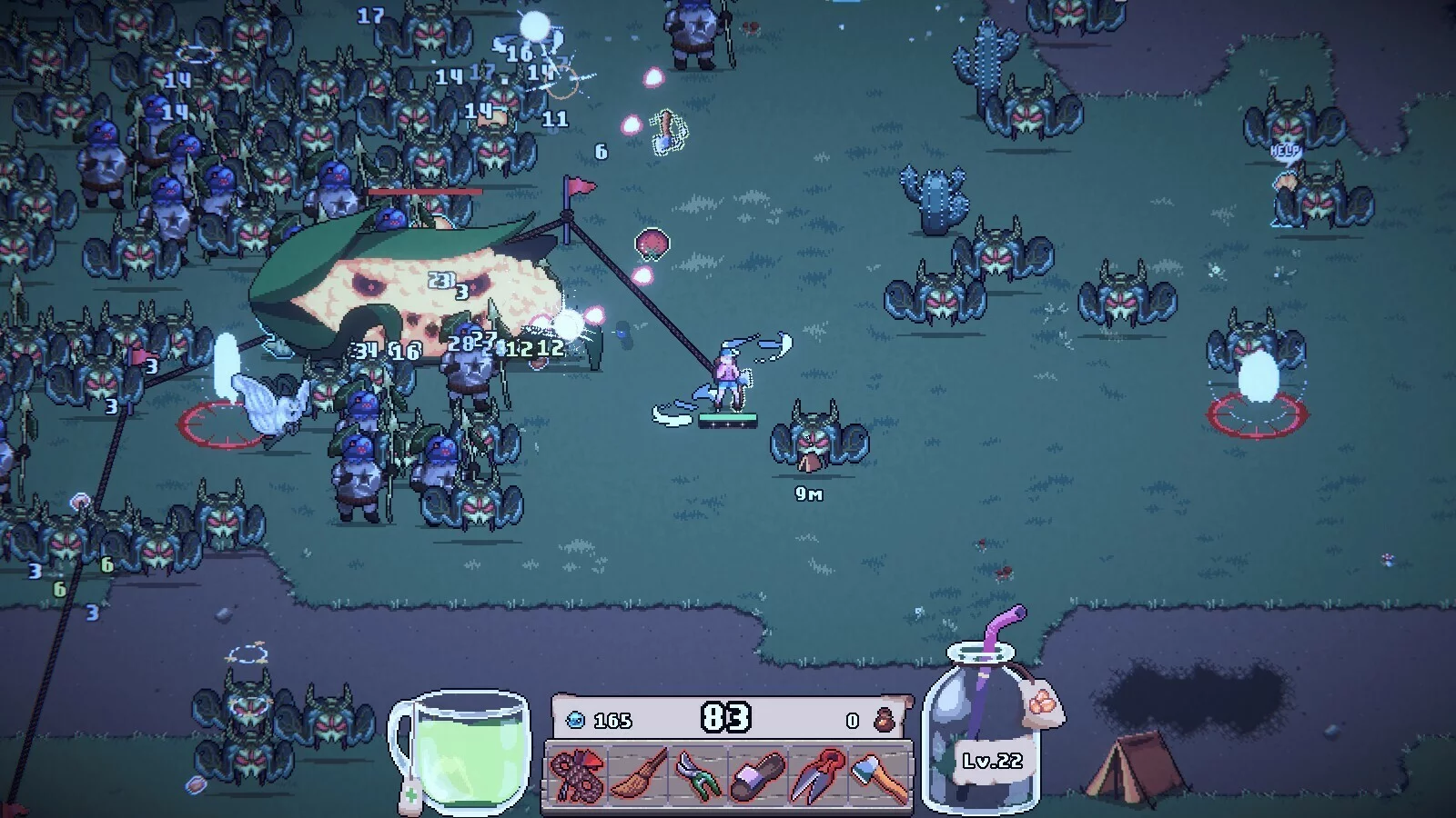 Изображение игры: Noxious Weeds