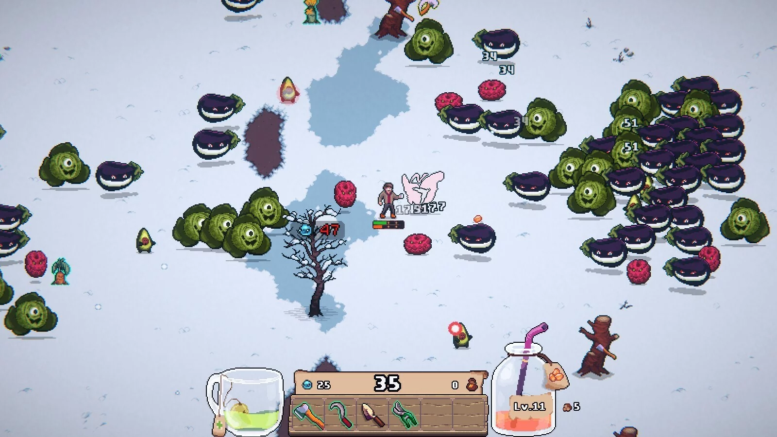 Изображение игры: Noxious Weeds