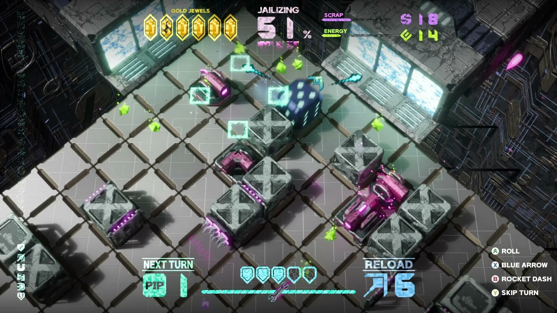 Изображение игры: JAIL DICE: Roll to Break
