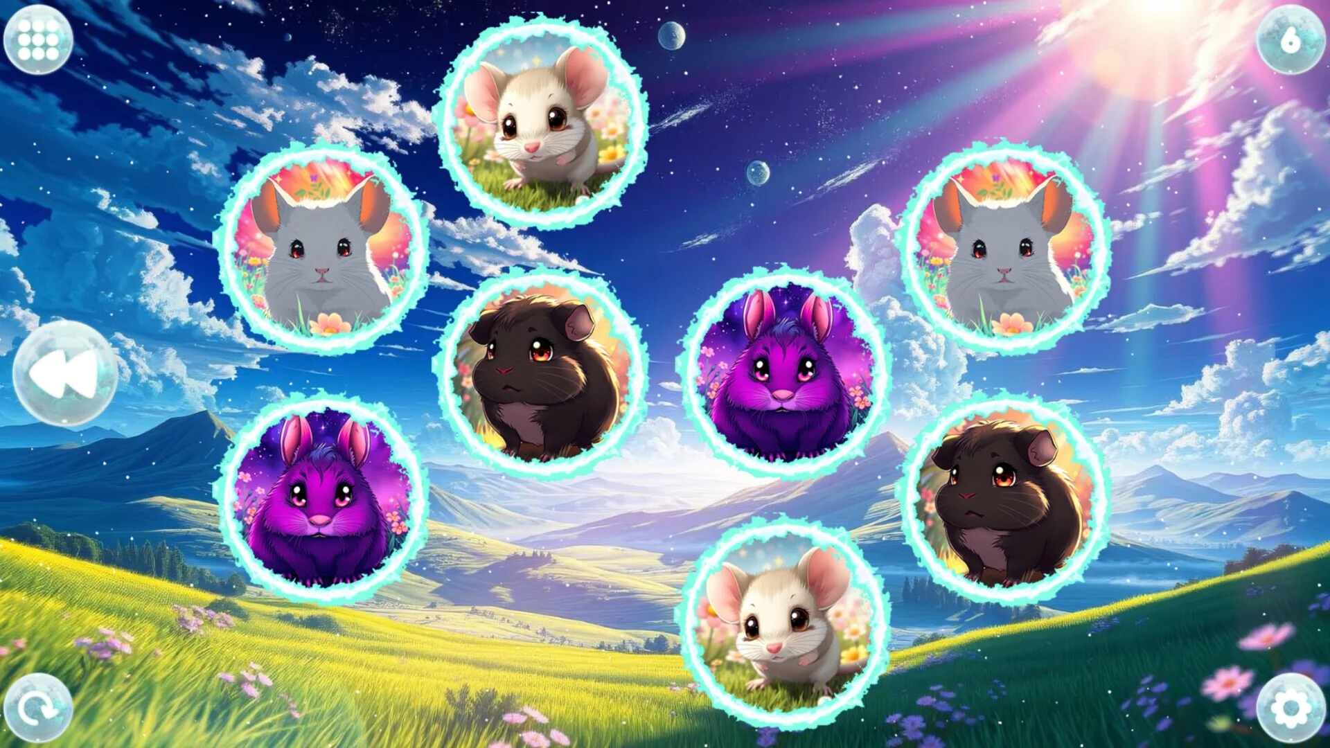 Изображение игры: Anime Dream Match: Rodents