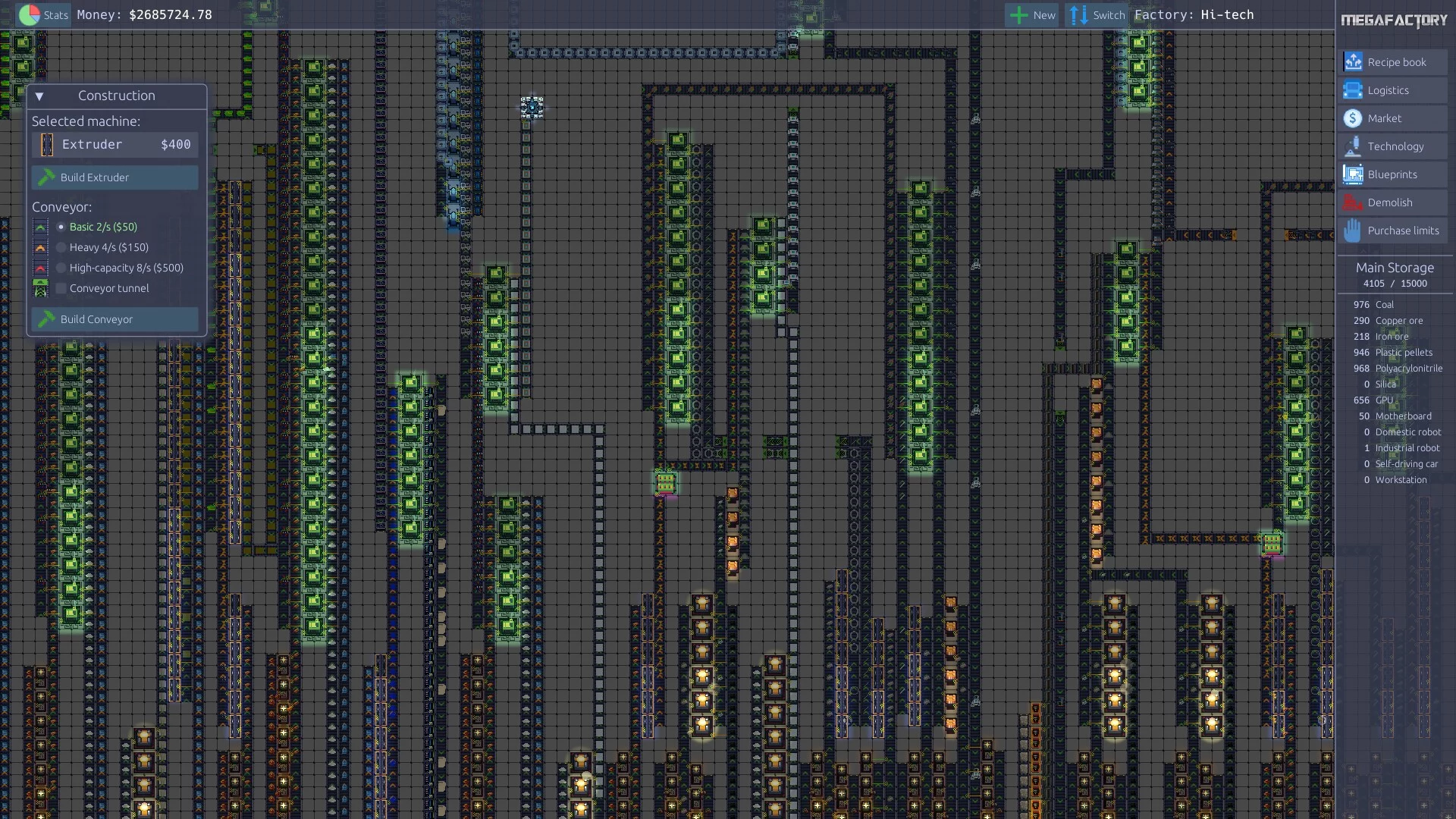 Изображение игры: MegaFactory Tycoon