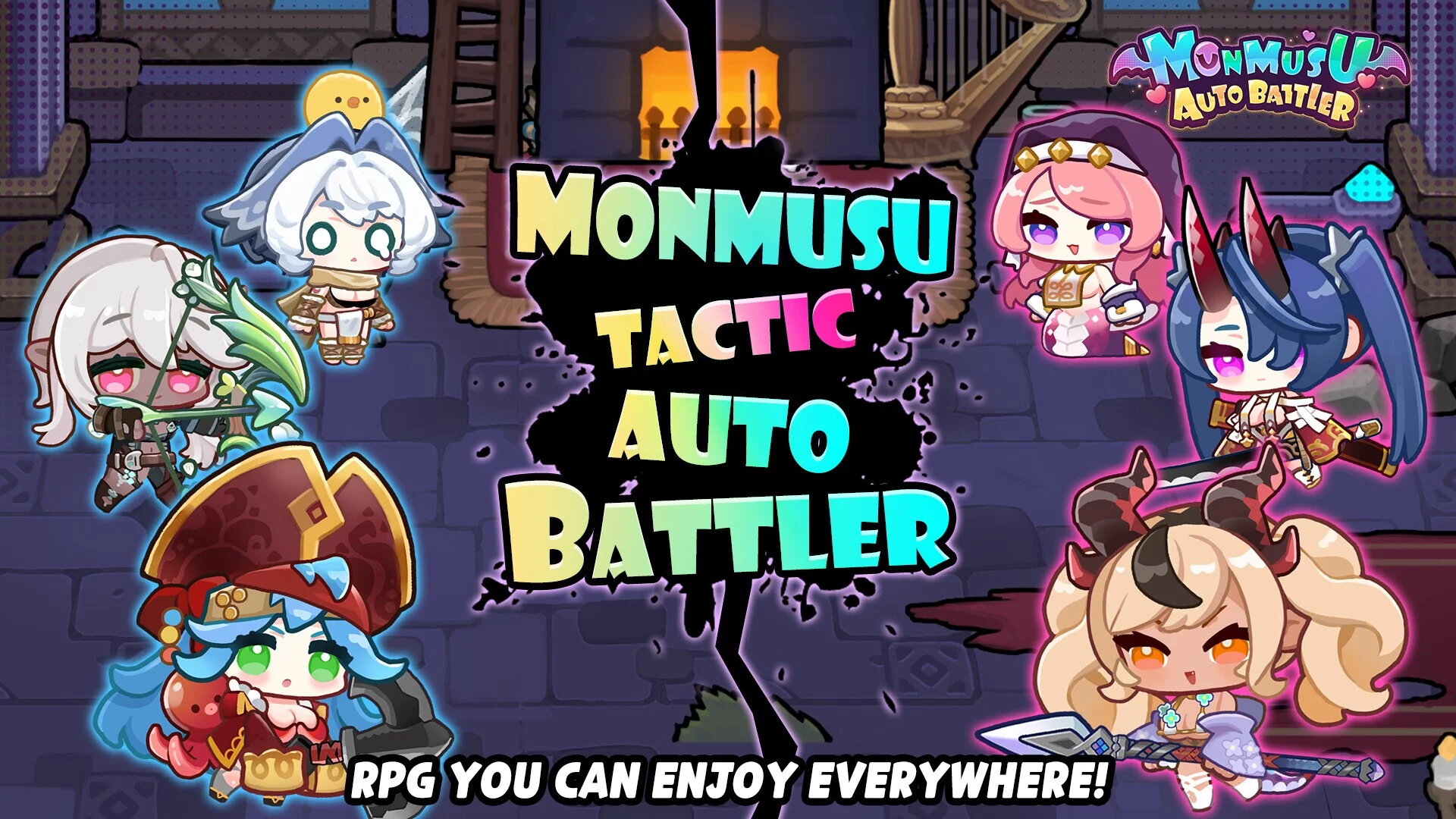 Изображение игры: Monmusu Girls: Autobattler
