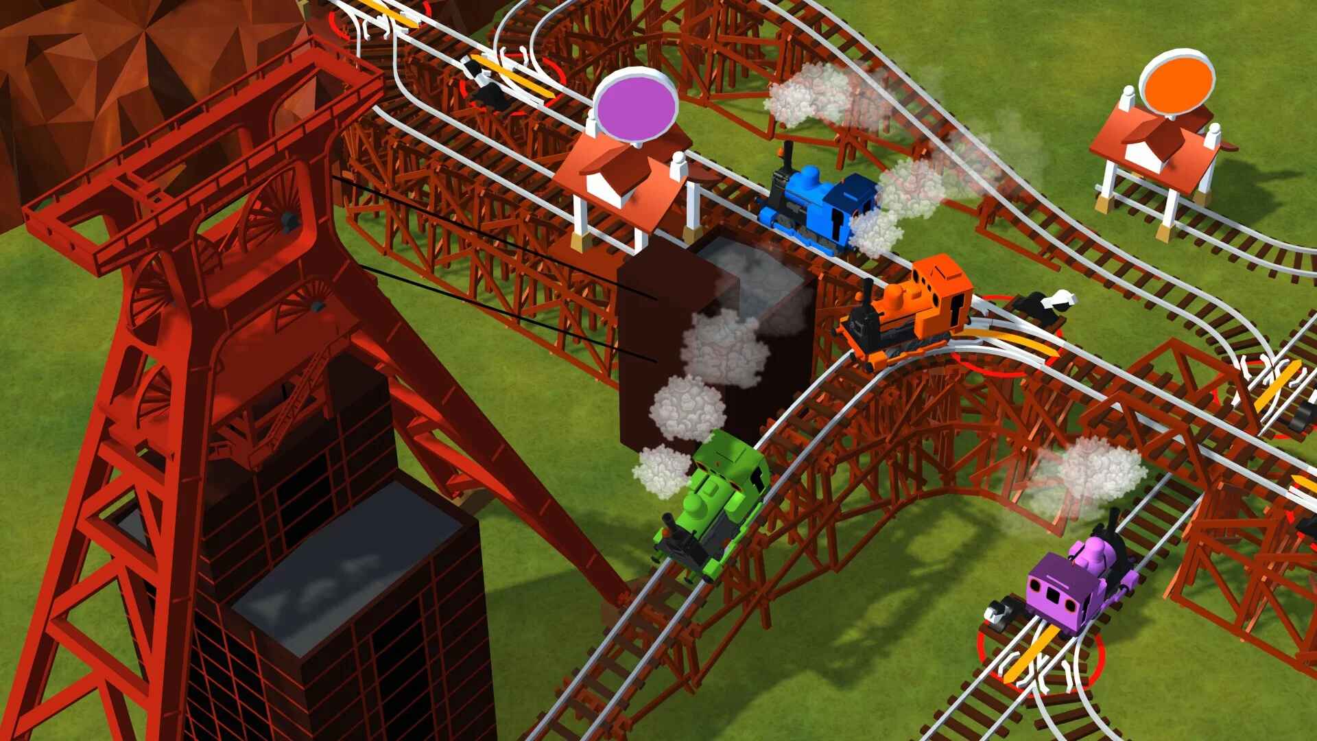 Изображение игры: Train Maze Master