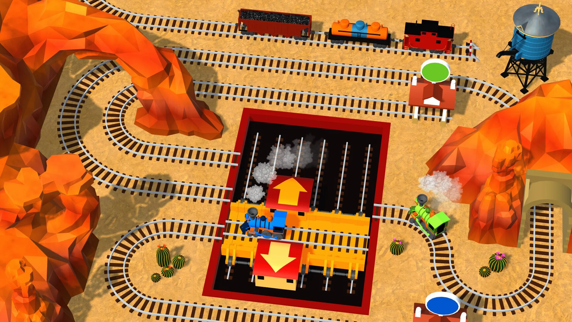 Изображение игры: Train Maze Master