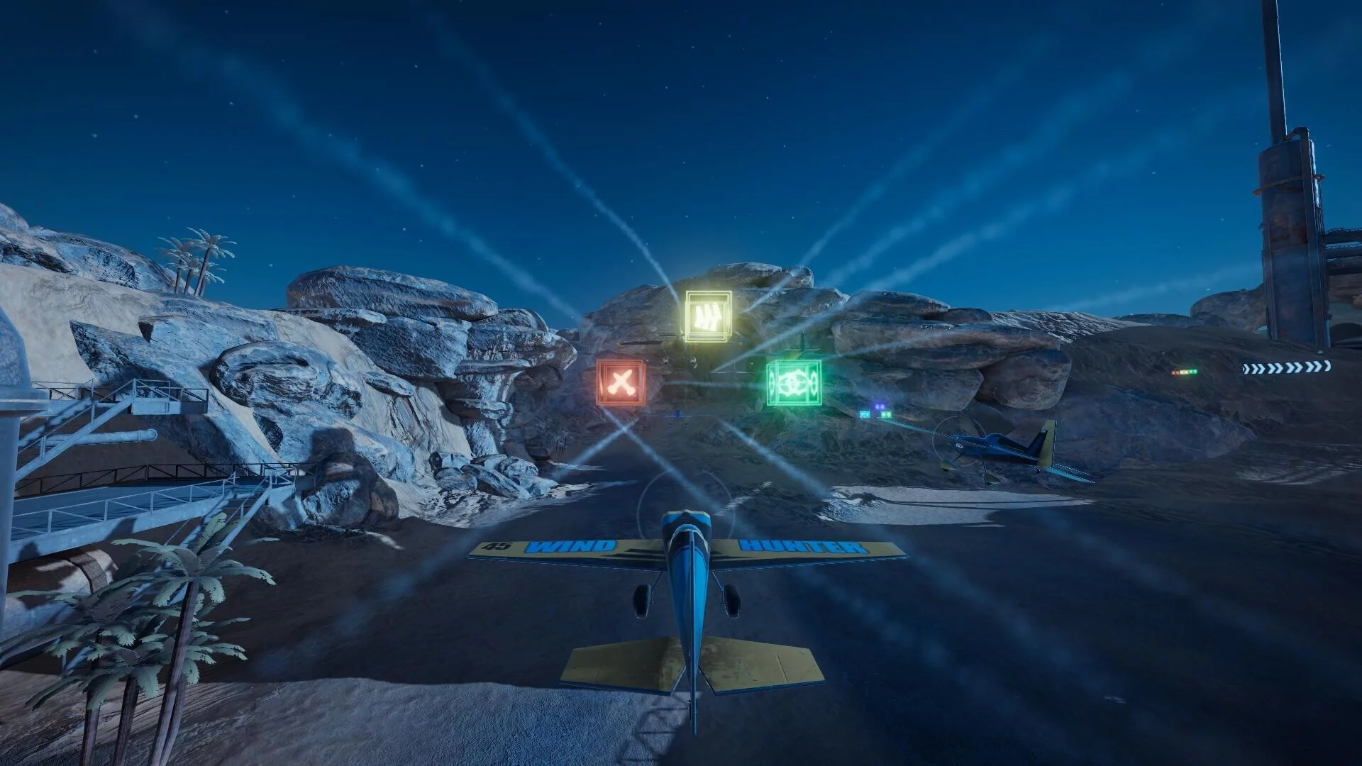 Изображение игры: Air Dash: Sky Racing Simulator