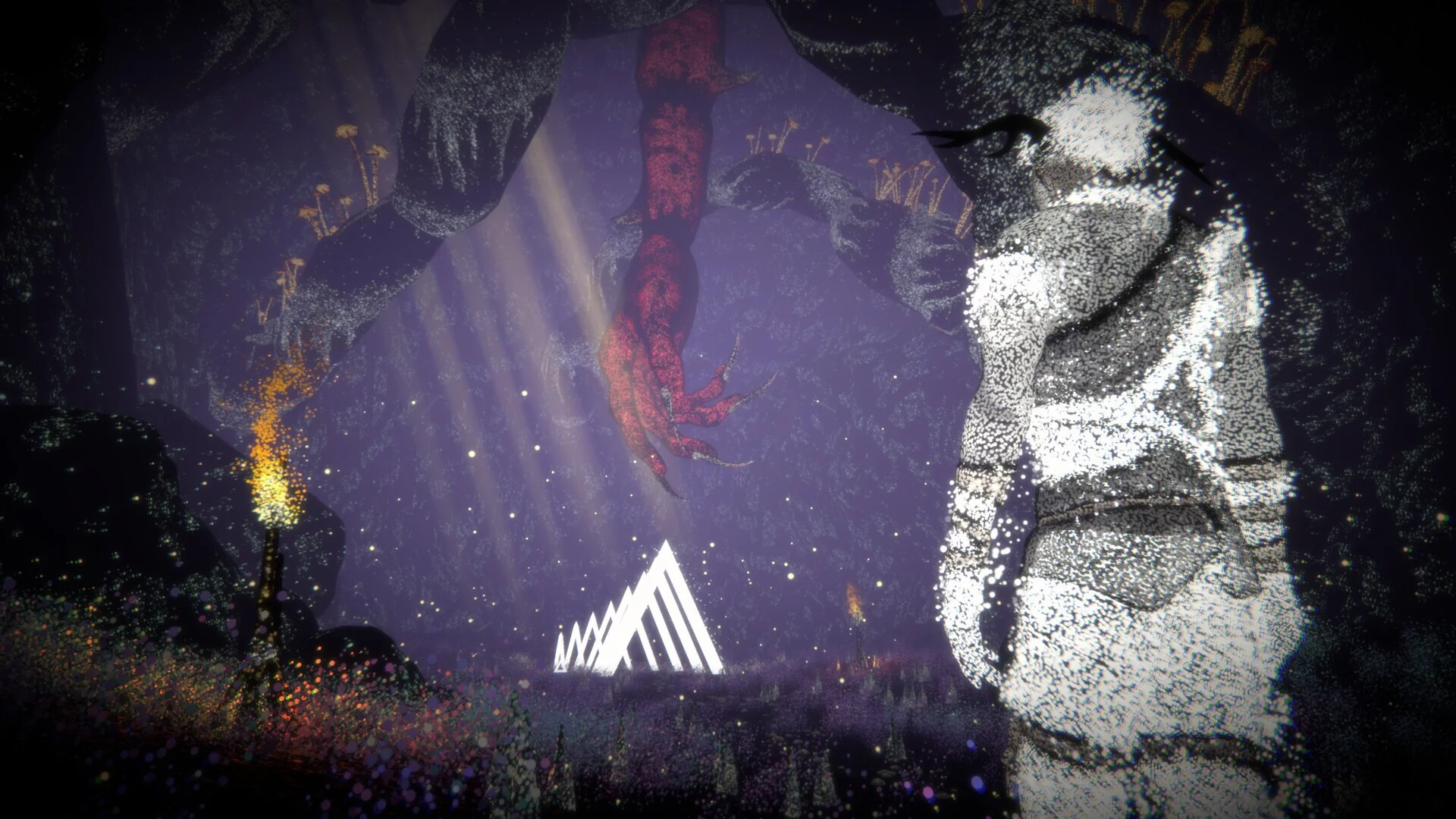 Изображение игры: Particle Hearts