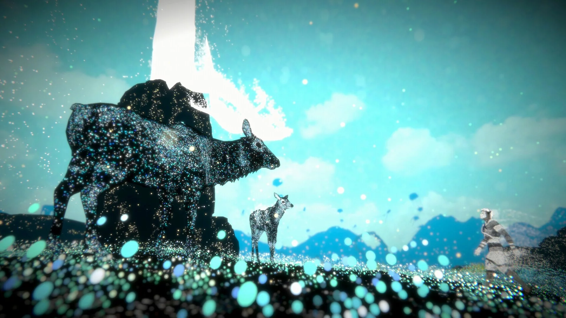 Изображение игры: Particle Hearts