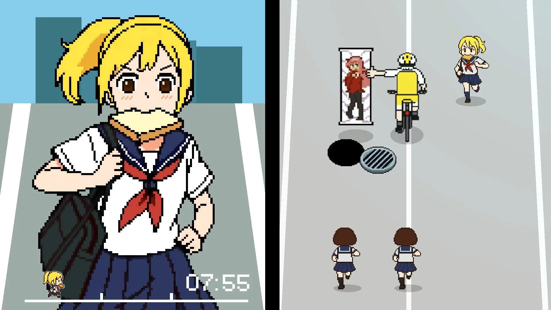Изображение игры: Tardiness Girl