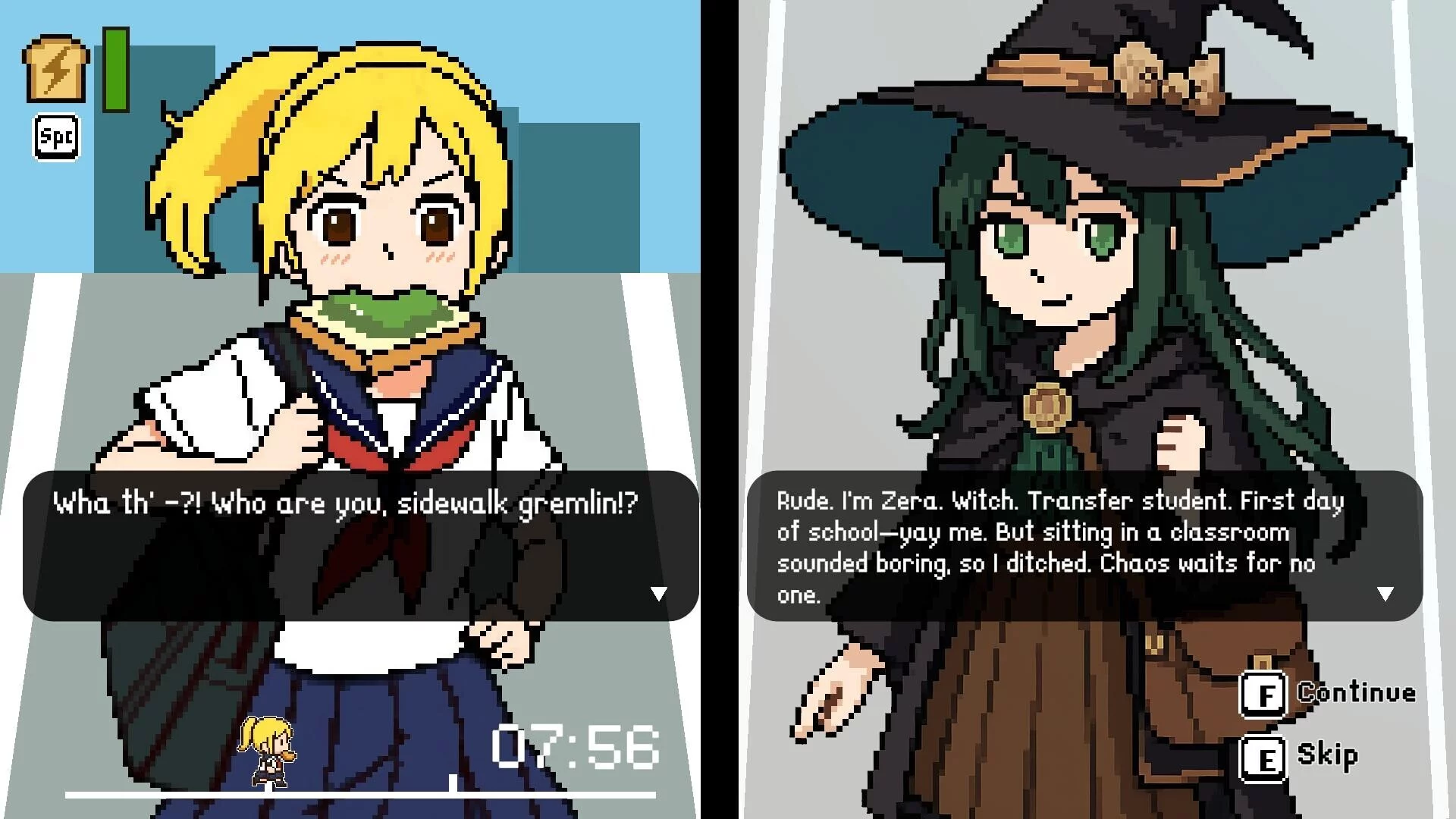 Изображение игры: Tardiness Girl