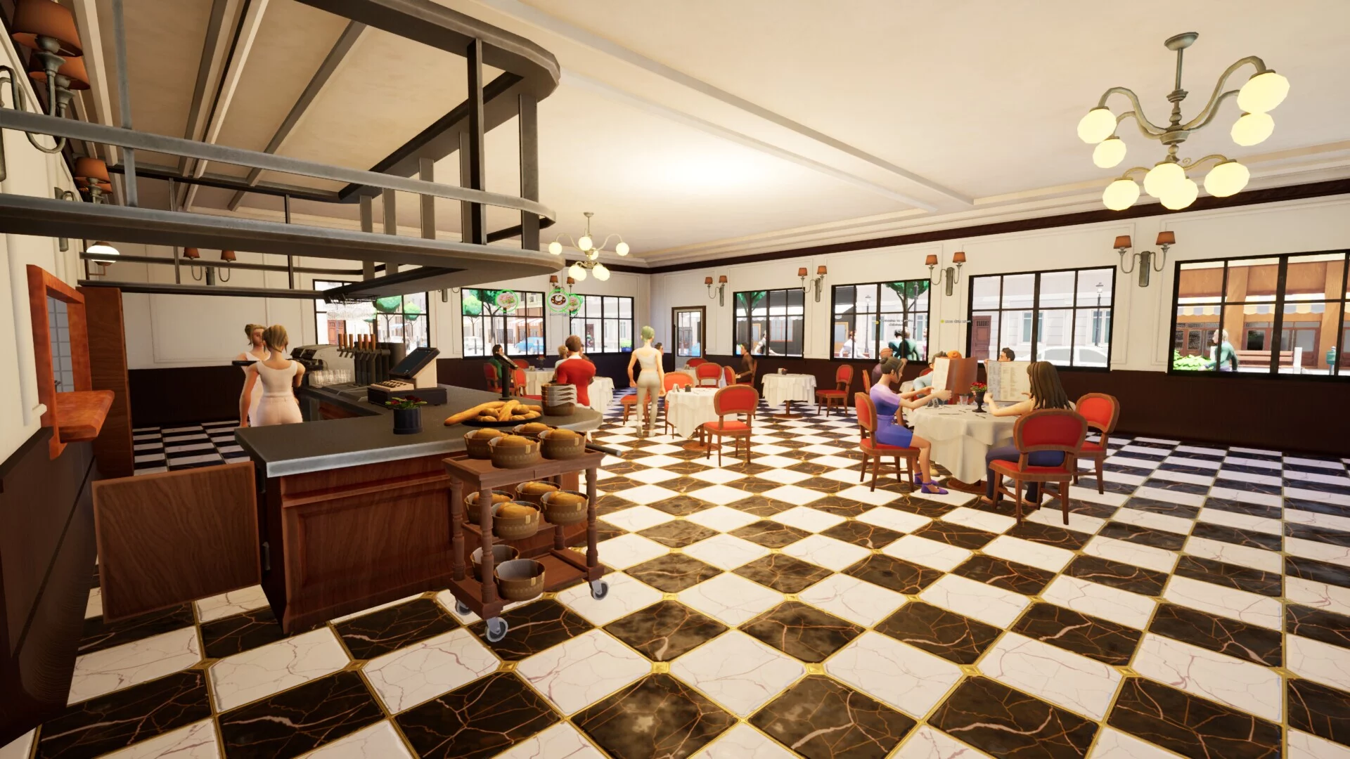 Изображение игры: Parisian Brasserie Simulator