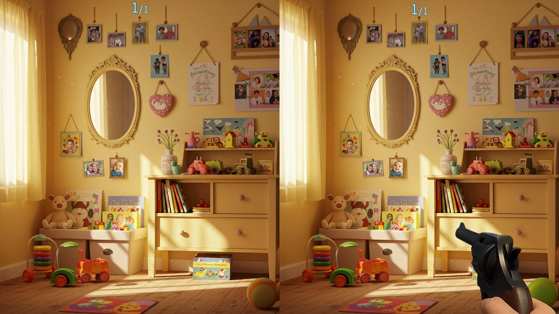 Изображение игры: Death Sees Twice: Spot the Difference