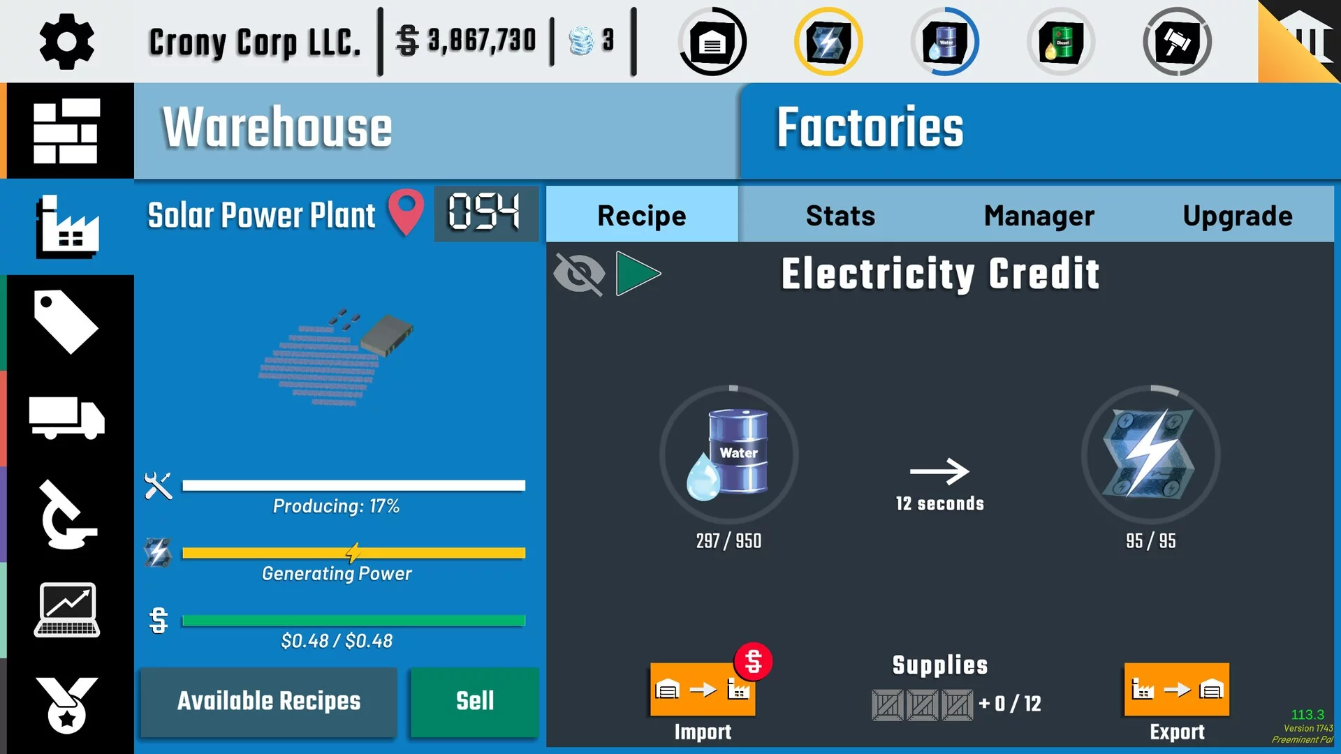 Изображение игры: Crony Corp