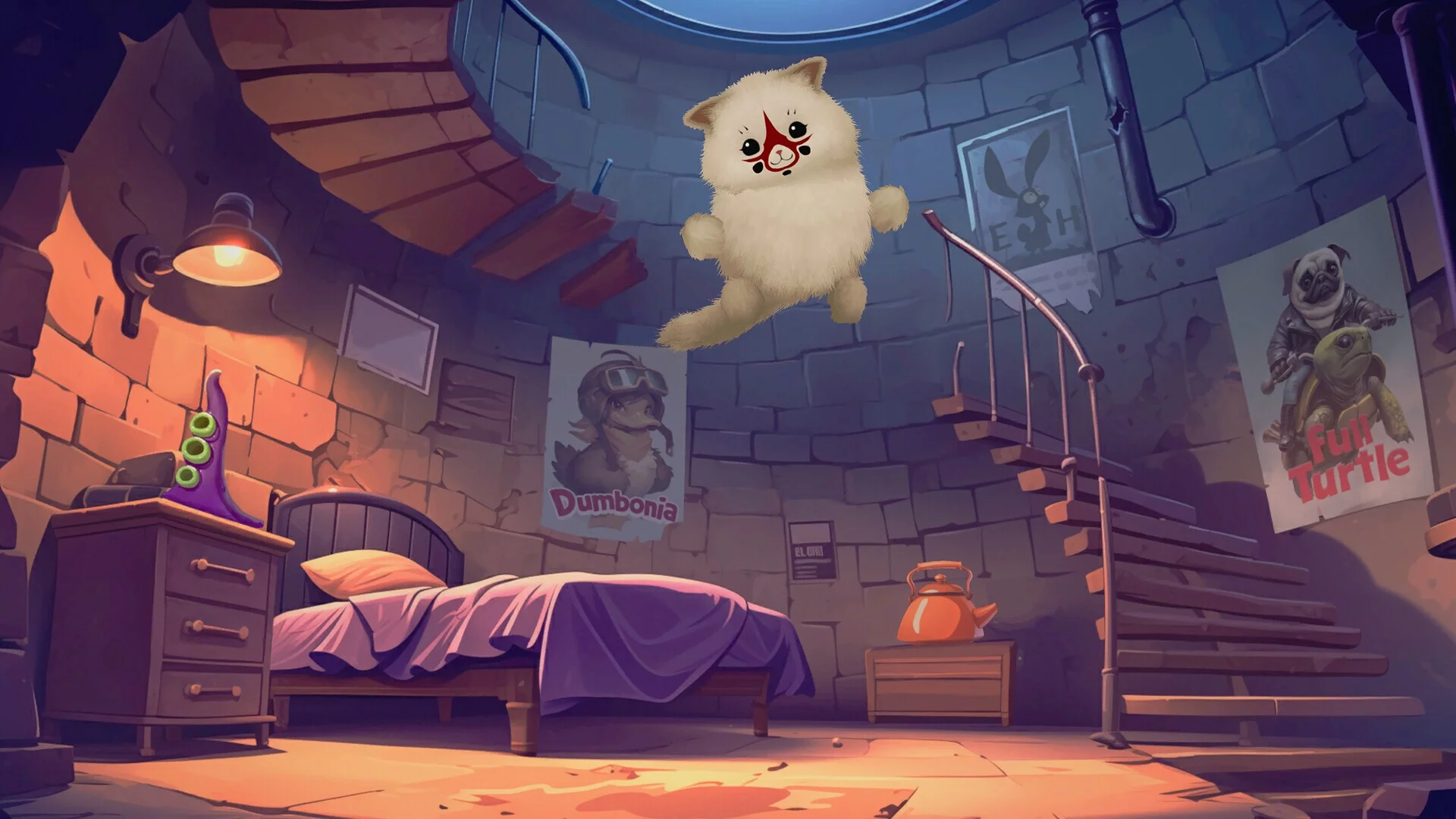 Изображение игры: Cloud Cats` Land