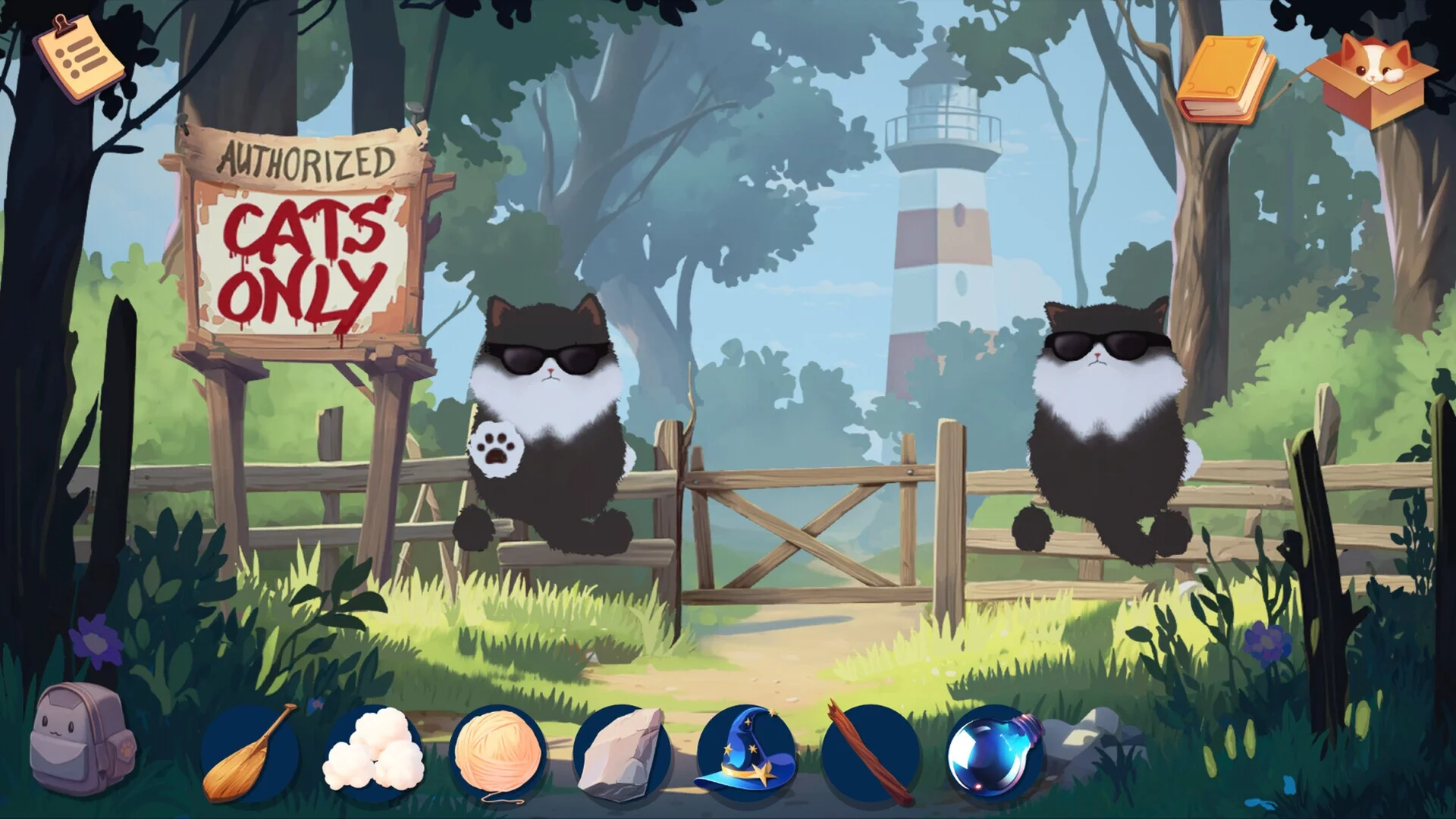 Изображение игры: Cloud Cats` Land