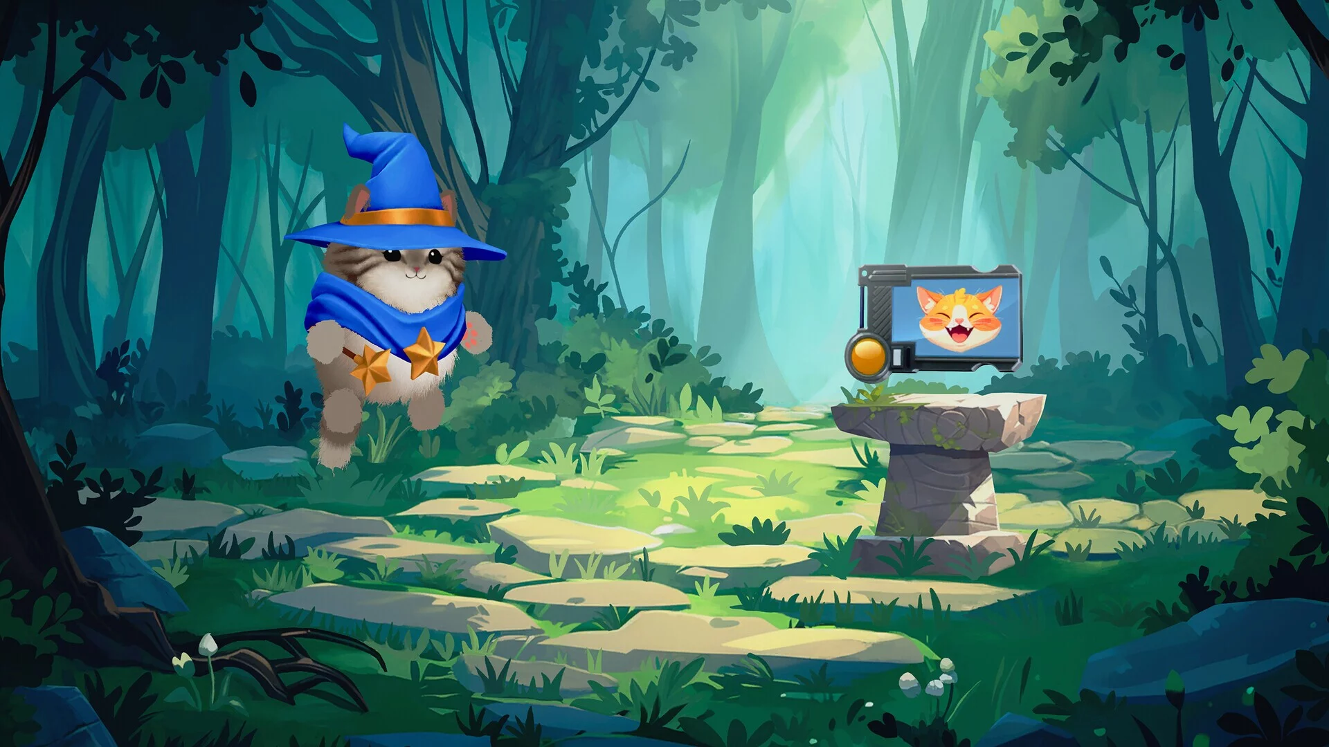 Изображение игры: Cloud Cats` Land