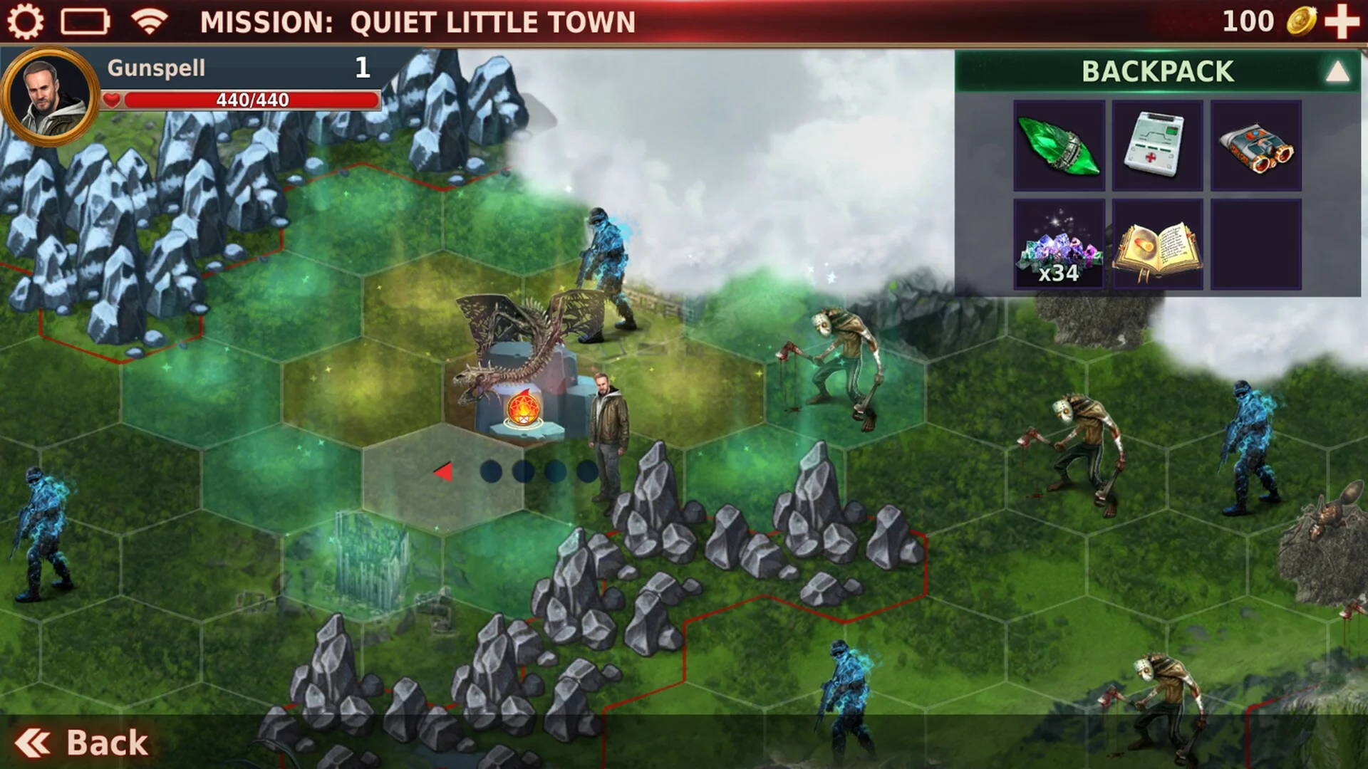 Изображение игры: Gunspell 2 – Match 3 Puzzle RPG