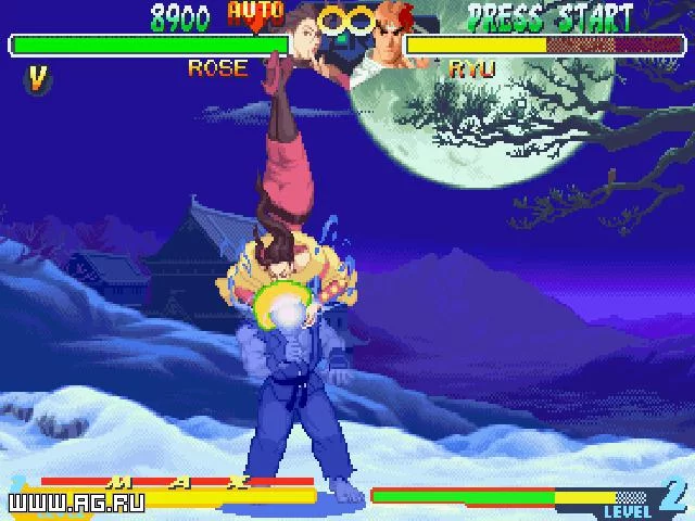 Изображение игры: Street Fighter Zero 2