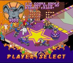 Изображение игры: Biker Mice from Mars (SNES)