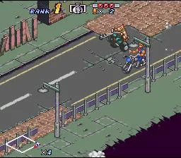 Изображение игры: Biker Mice from Mars (SNES)
