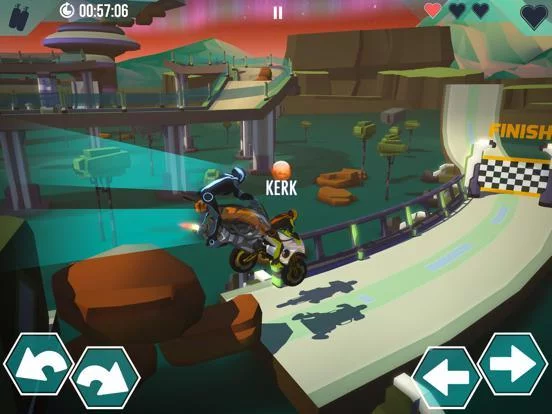 Изображение игры: Gravity Rider Zero