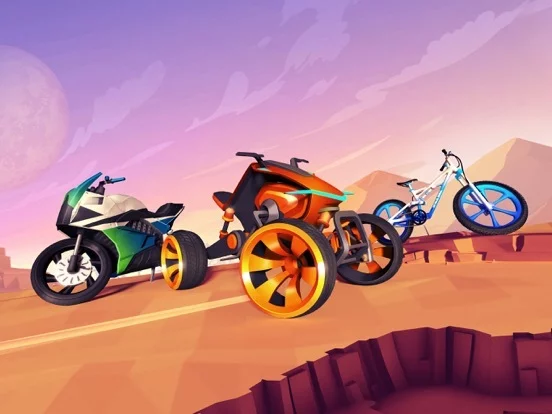 Изображение игры: Gravity Rider Zero
