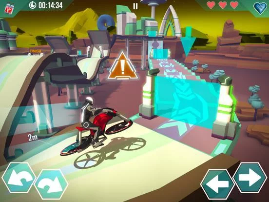 Изображение игры: Gravity Rider Zero