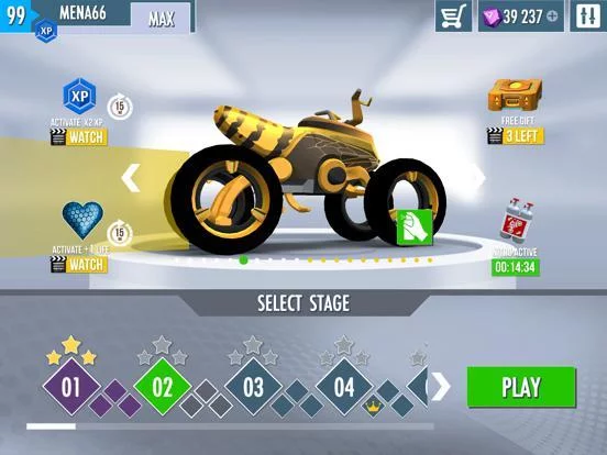 Изображение игры: Gravity Rider Zero