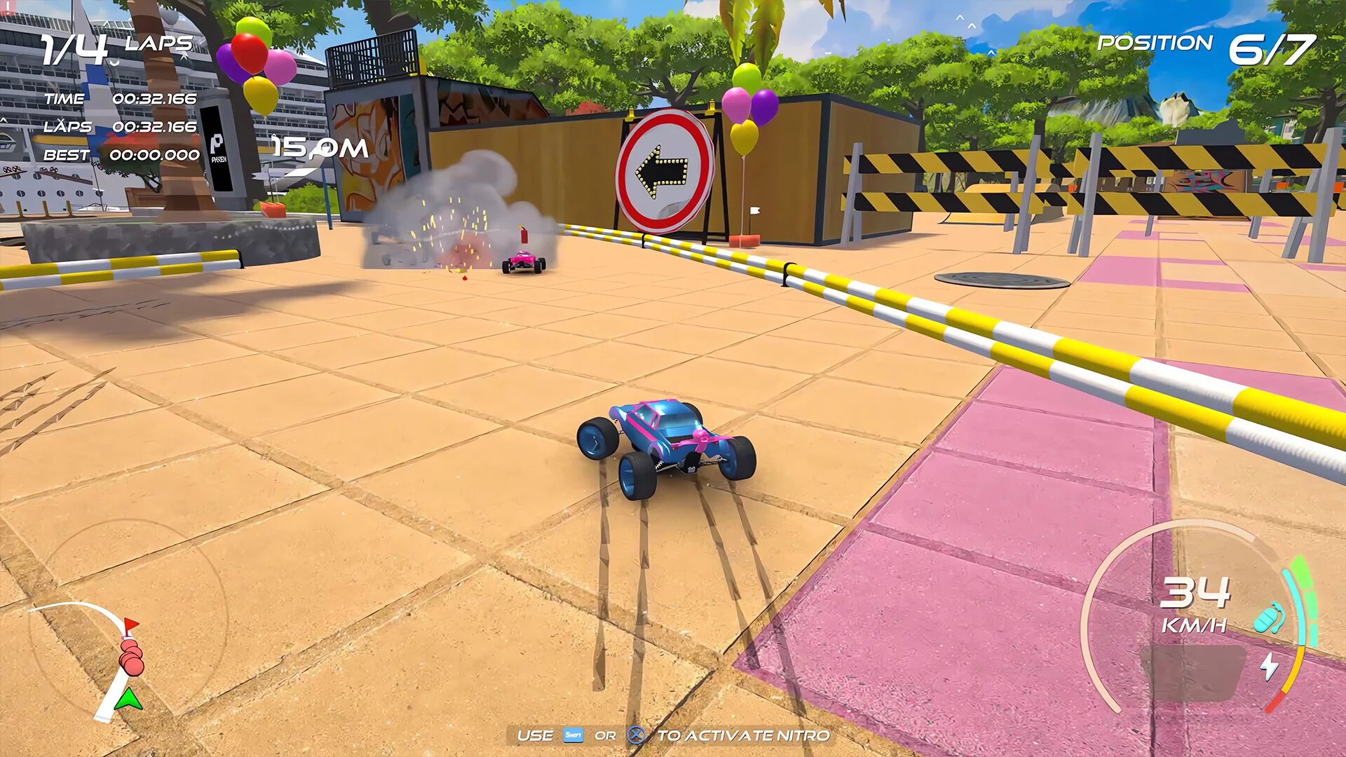 Изображение игры: RC Revolution: High Voltage - 免费玩