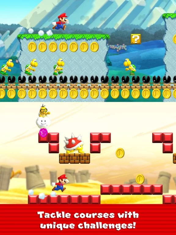 Изображение игры: Super Mario Run