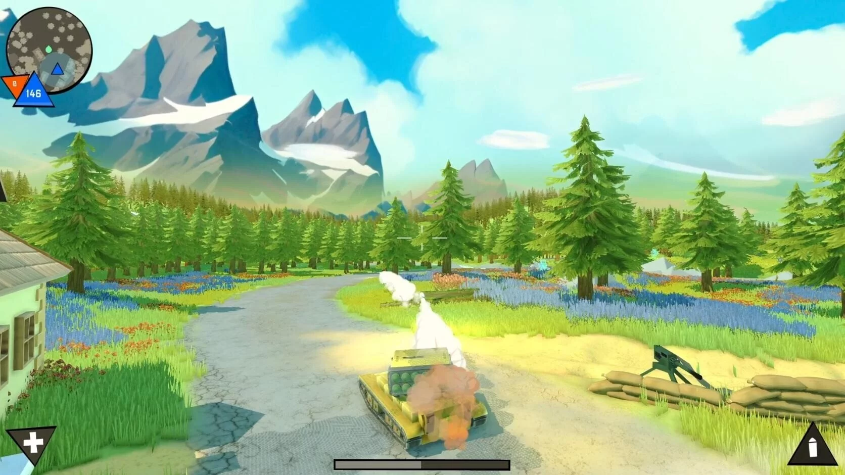 Изображение игры: Tick, Tank, Boom