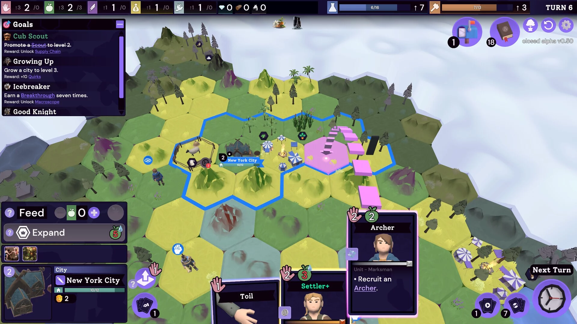 Изображение игры: Rogue Hex