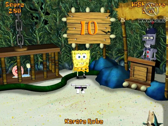 Изображение игры: SpongeBob SquarePants: Battle for Bikini Bottom
