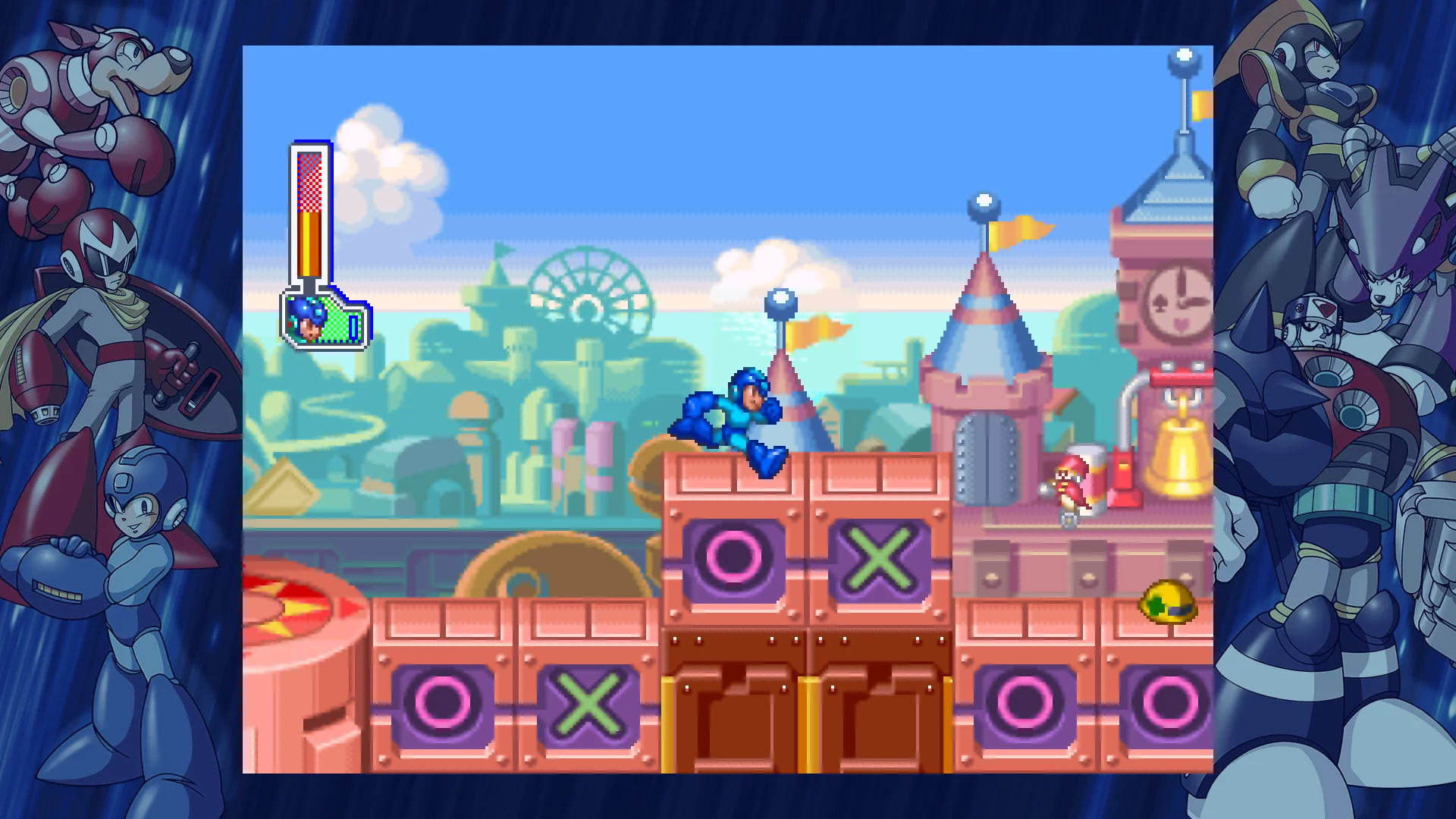 Изображение игры: Mega Man Legacy Collection 2 / ロックマン クラシックス コレクション 2