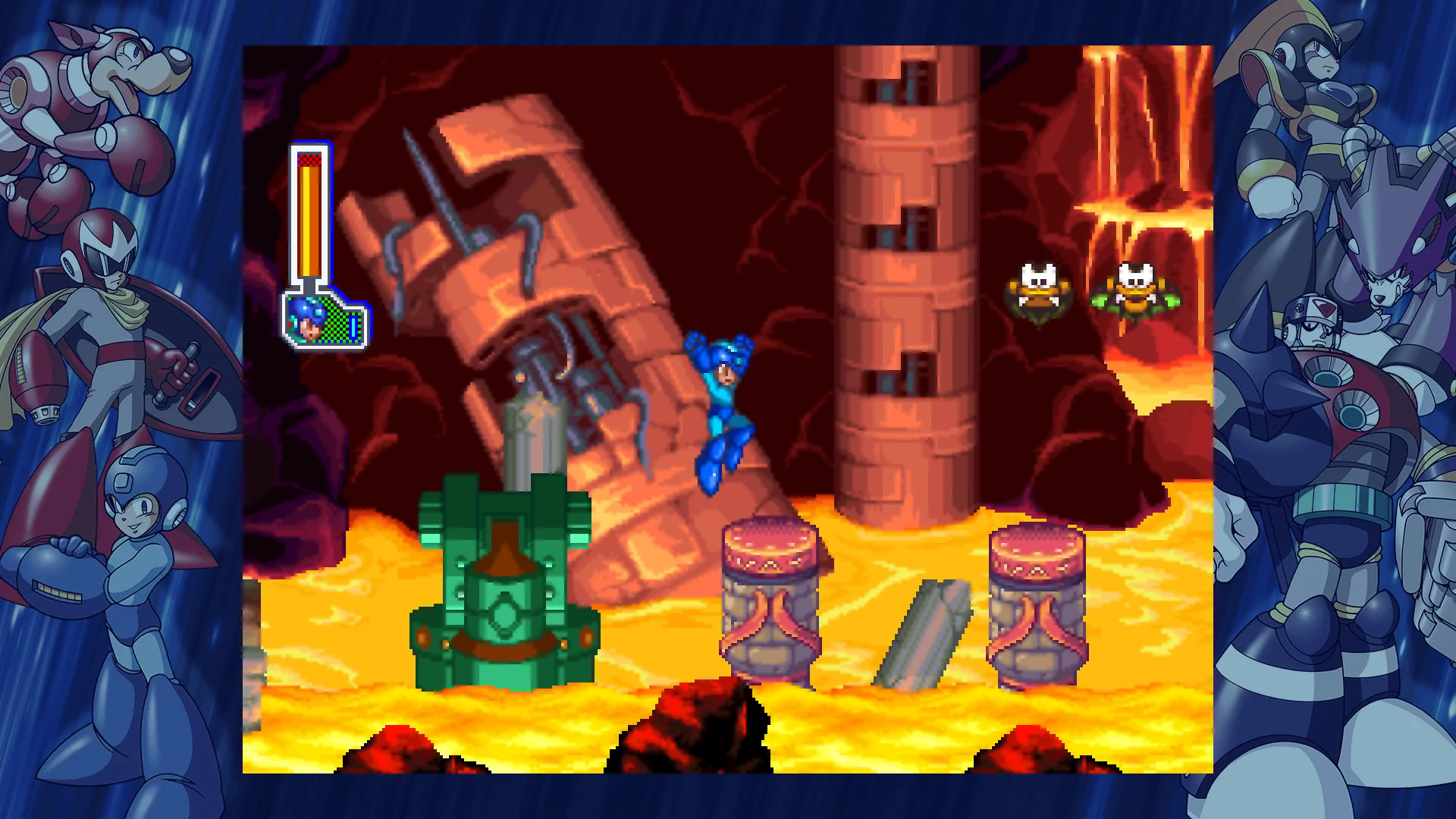 Изображение игры: Mega Man Legacy Collection 2 / ロックマン クラシックス コレクション 2