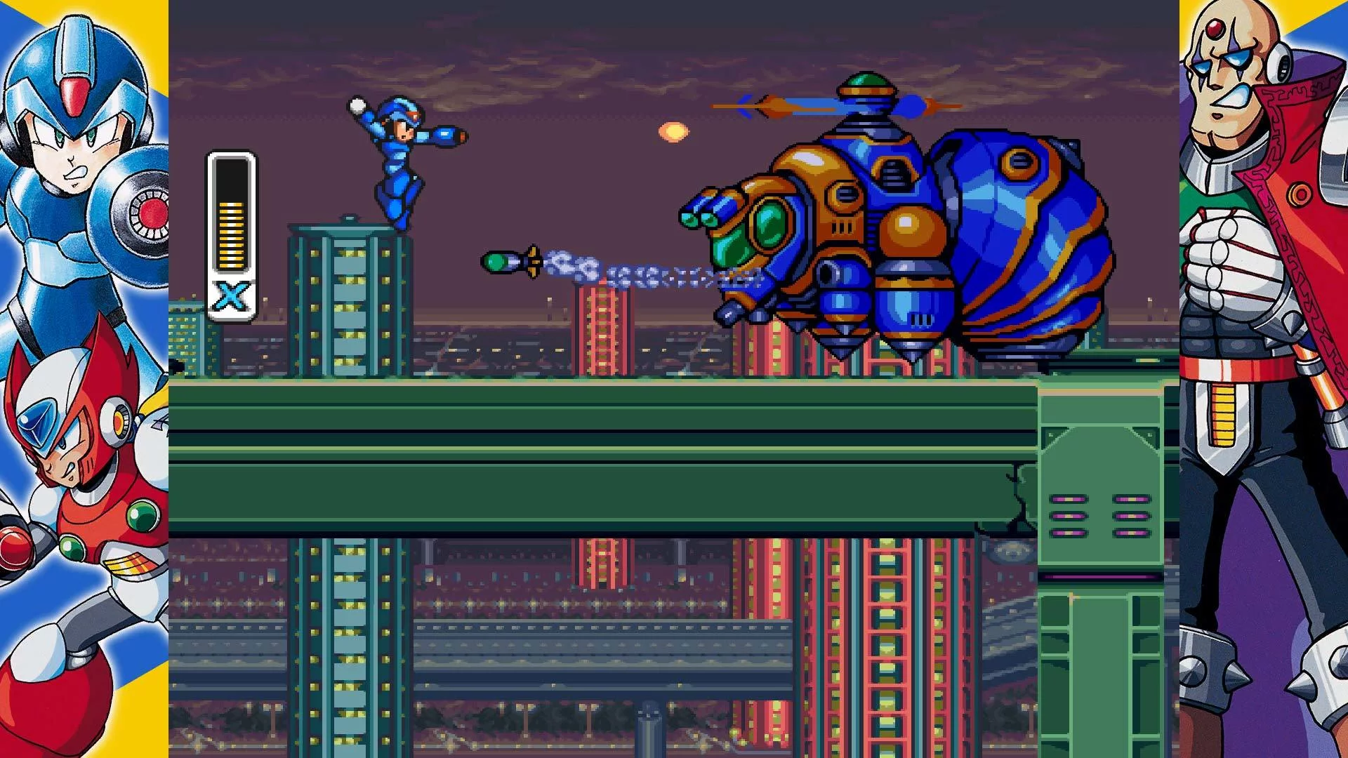 Изображение игры: Mega Man X Legacy Collection