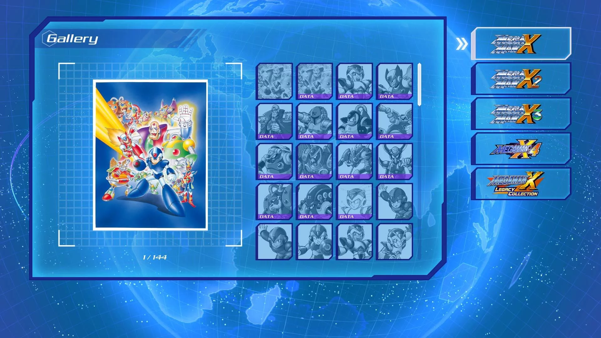 Изображение игры: Mega Man X Legacy Collection