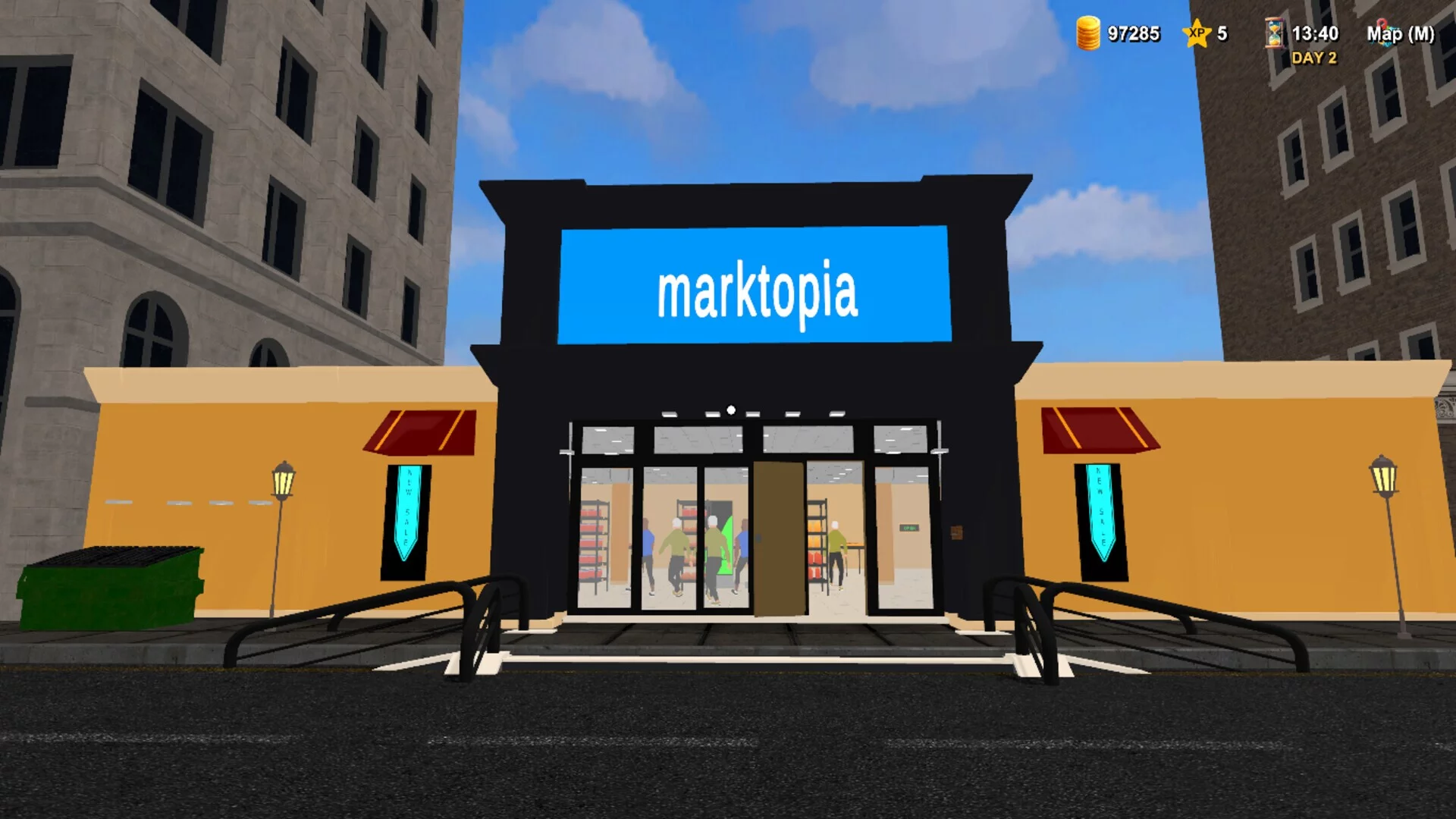 Изображение игры: marktopia