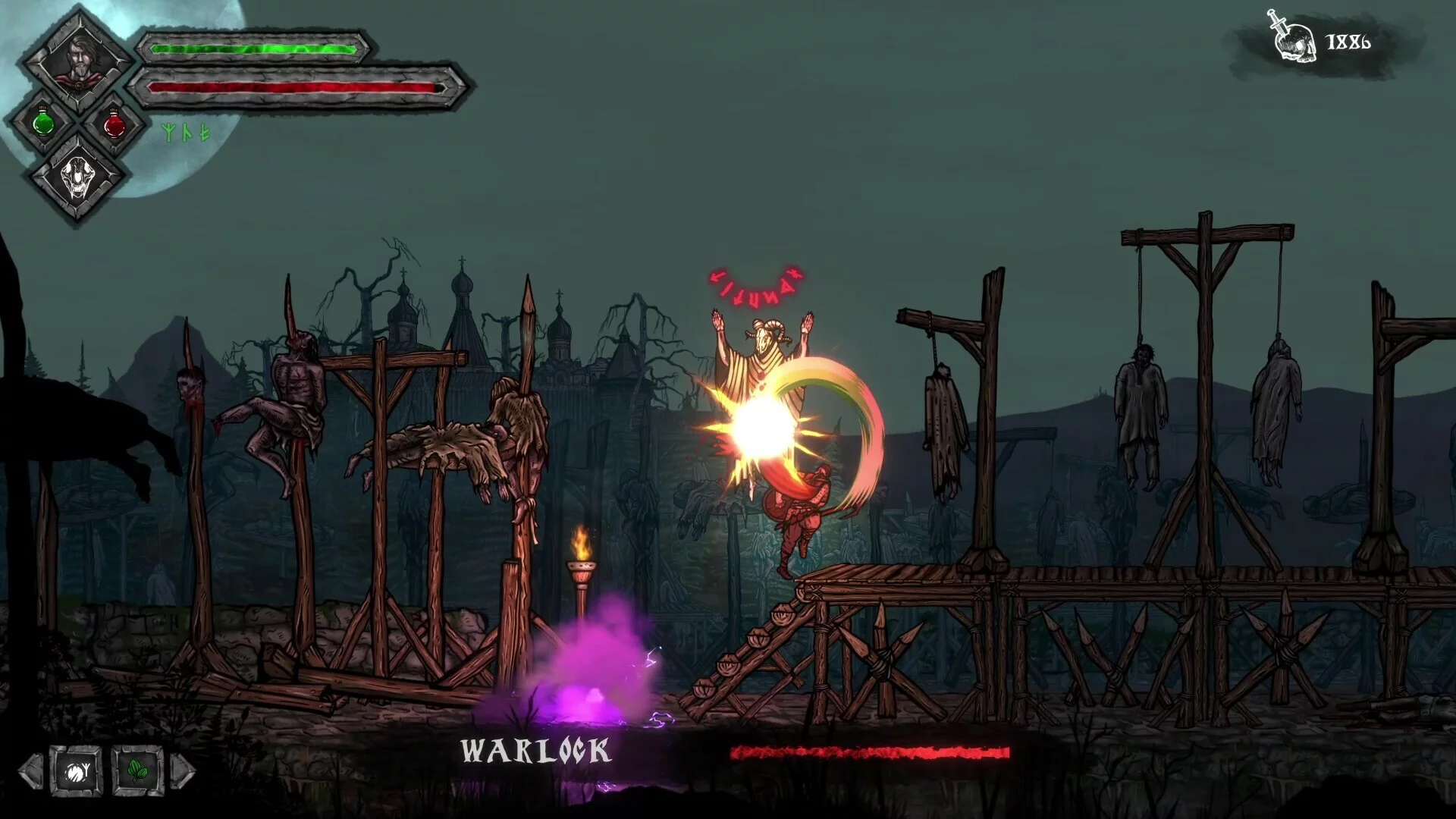 Изображение игры: Volkolak: The Will of Gods