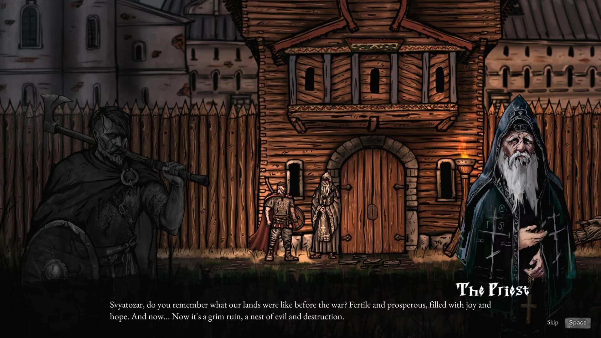 Изображение игры: Volkolak: The Will of Gods