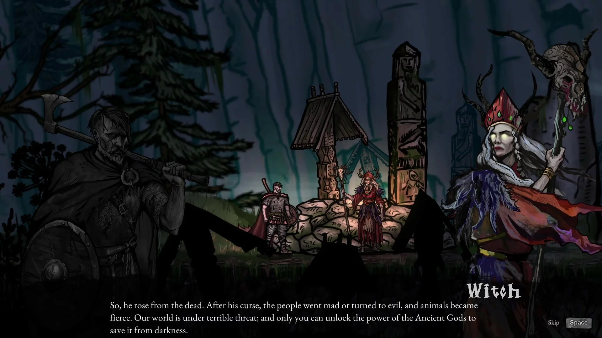 Изображение игры: Volkolak: The Will of Gods