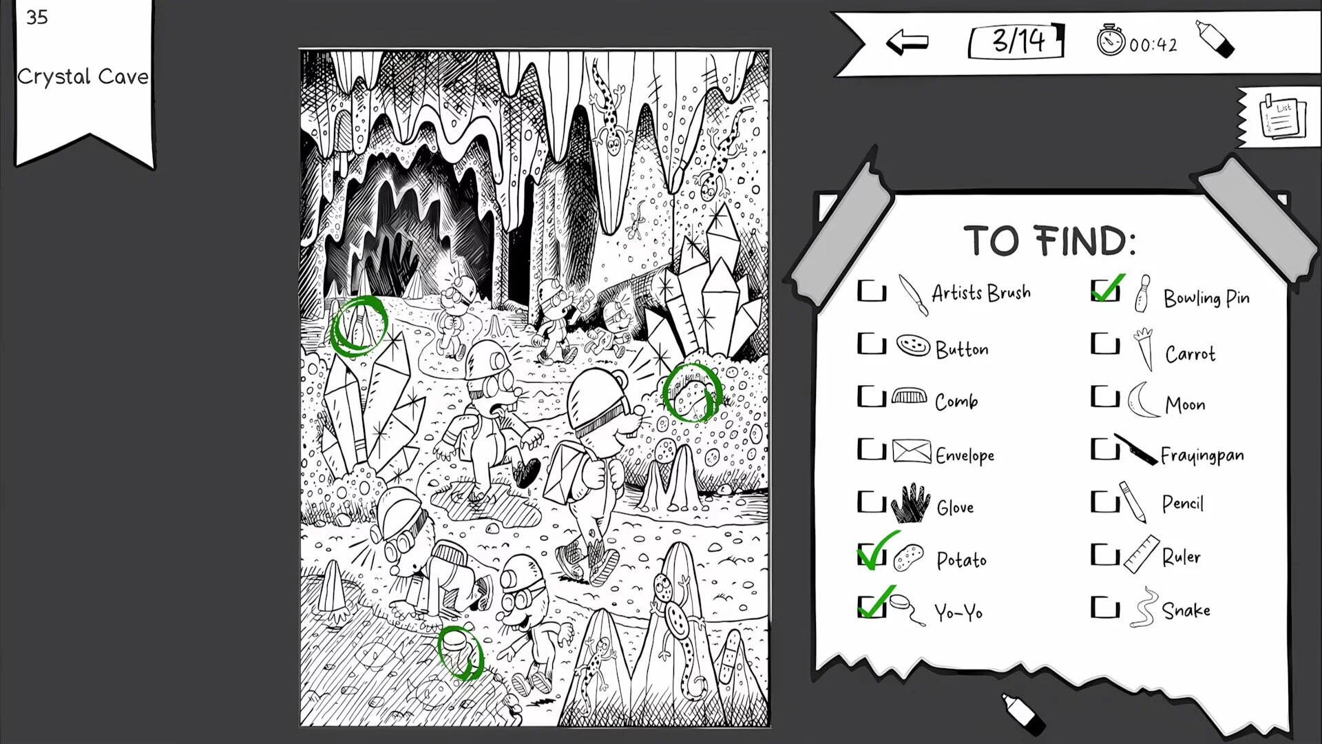 Изображение игры: INK ENIGMA: Hidden Object Challenges