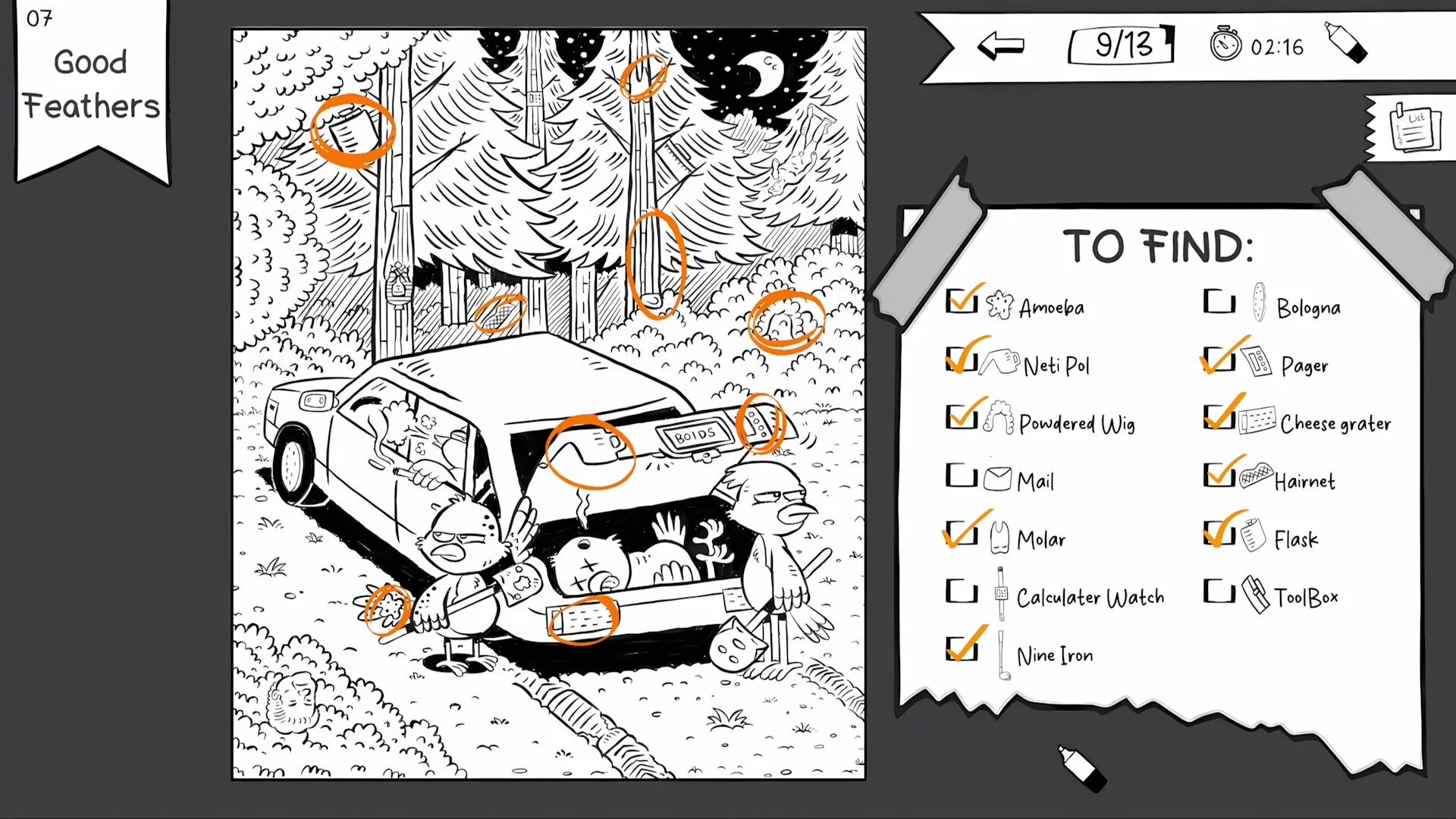 Изображение игры: INK ENIGMA: Hidden Object Challenges