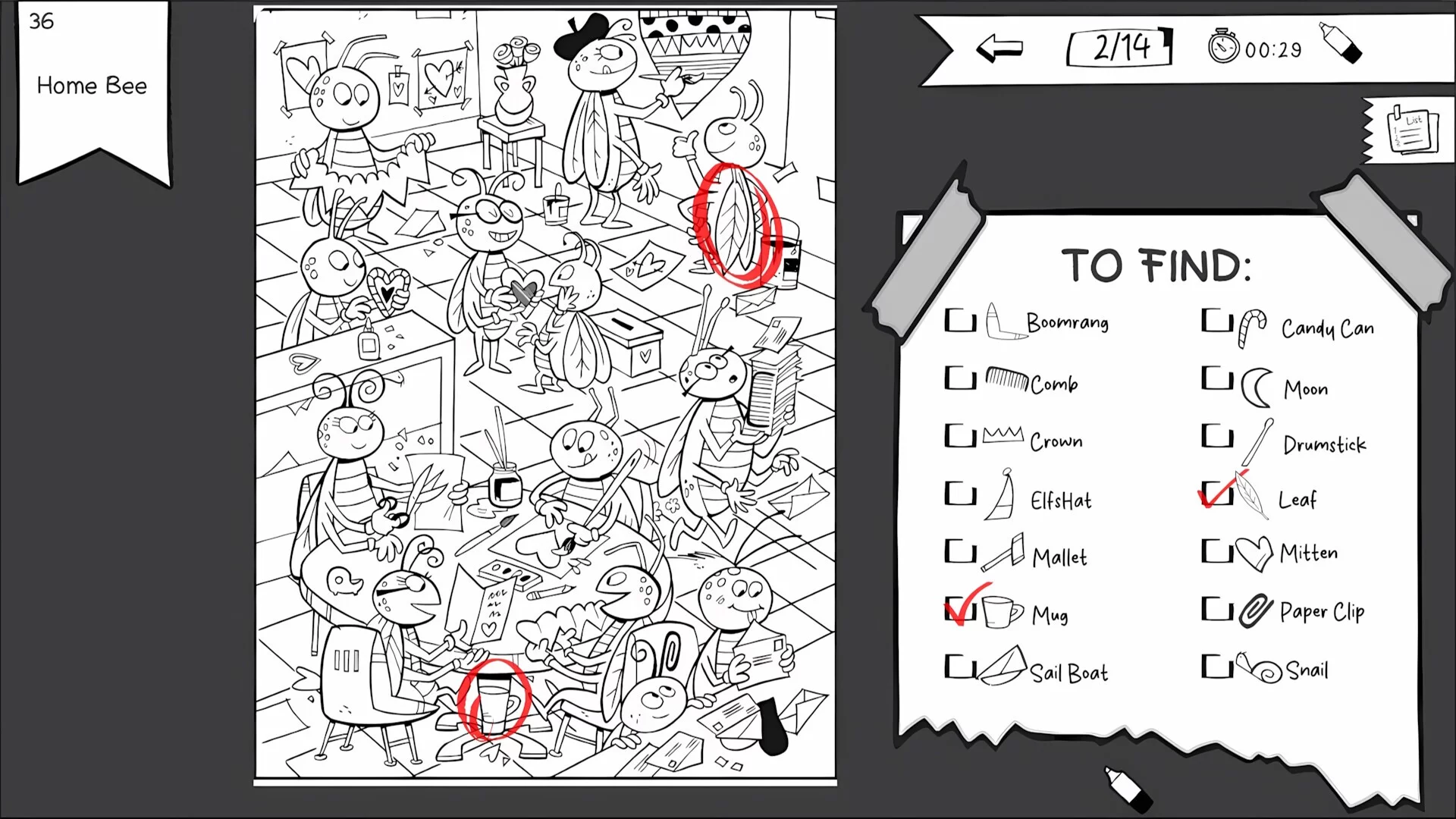 Изображение игры: INK ENIGMA: Hidden Object Challenges