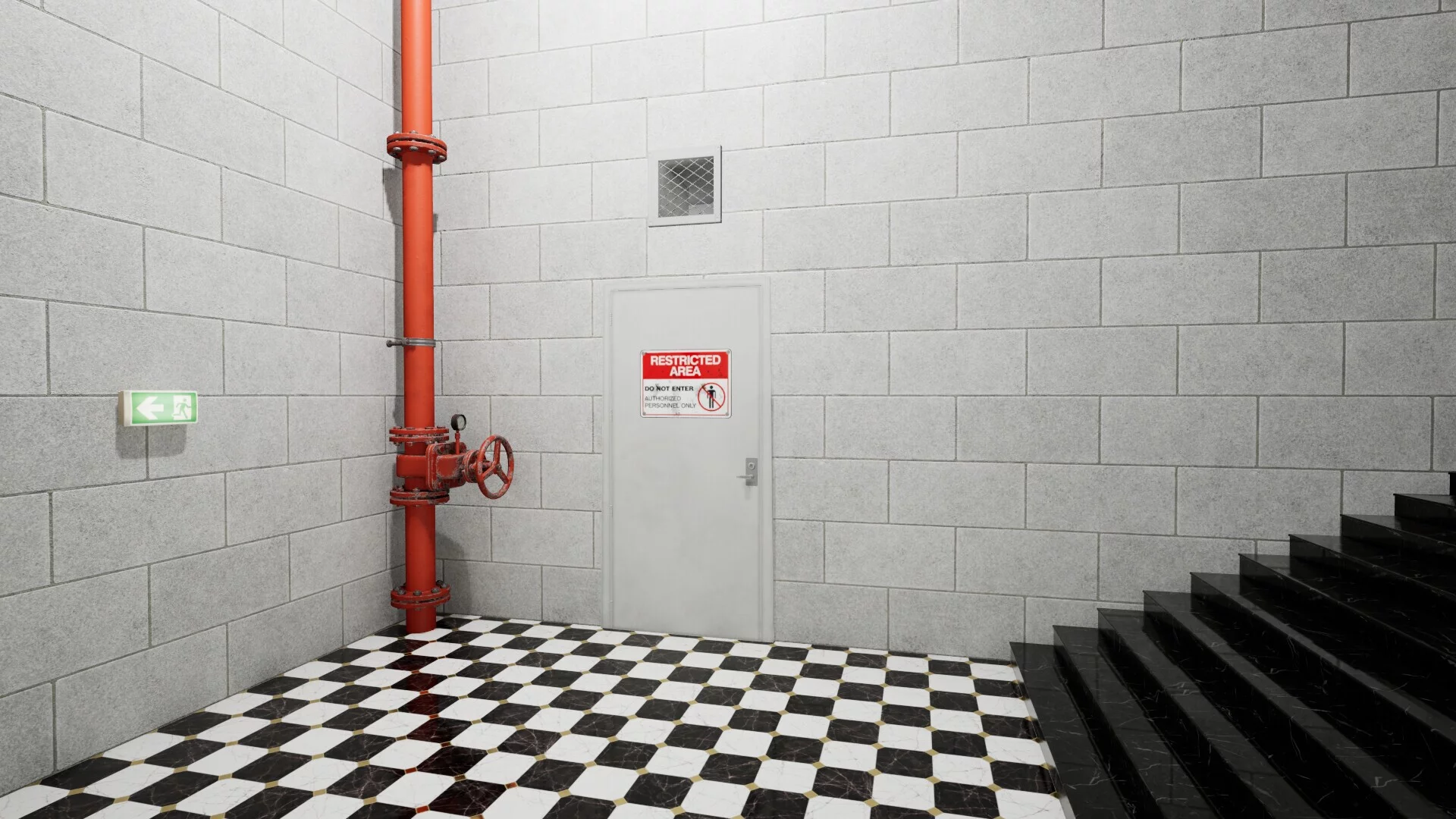 Изображение игры: The Stairwell