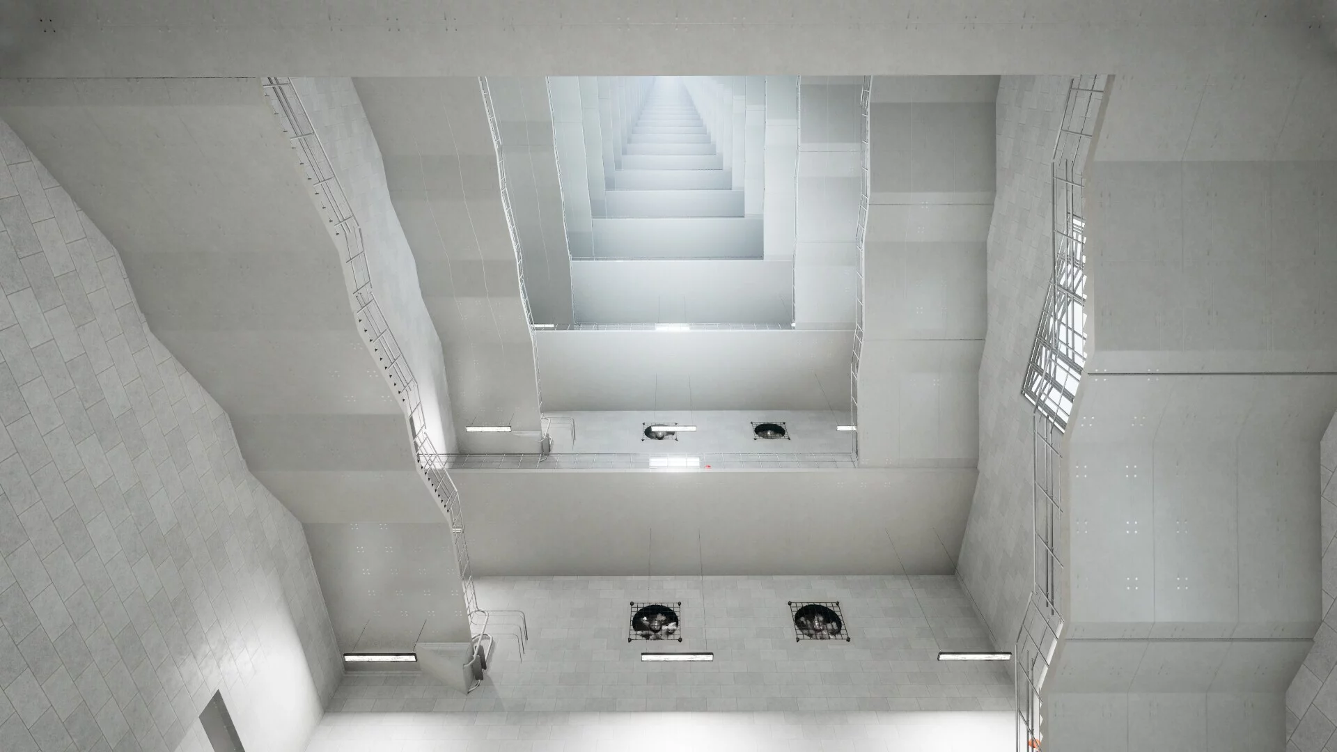 Изображение игры: The Stairwell