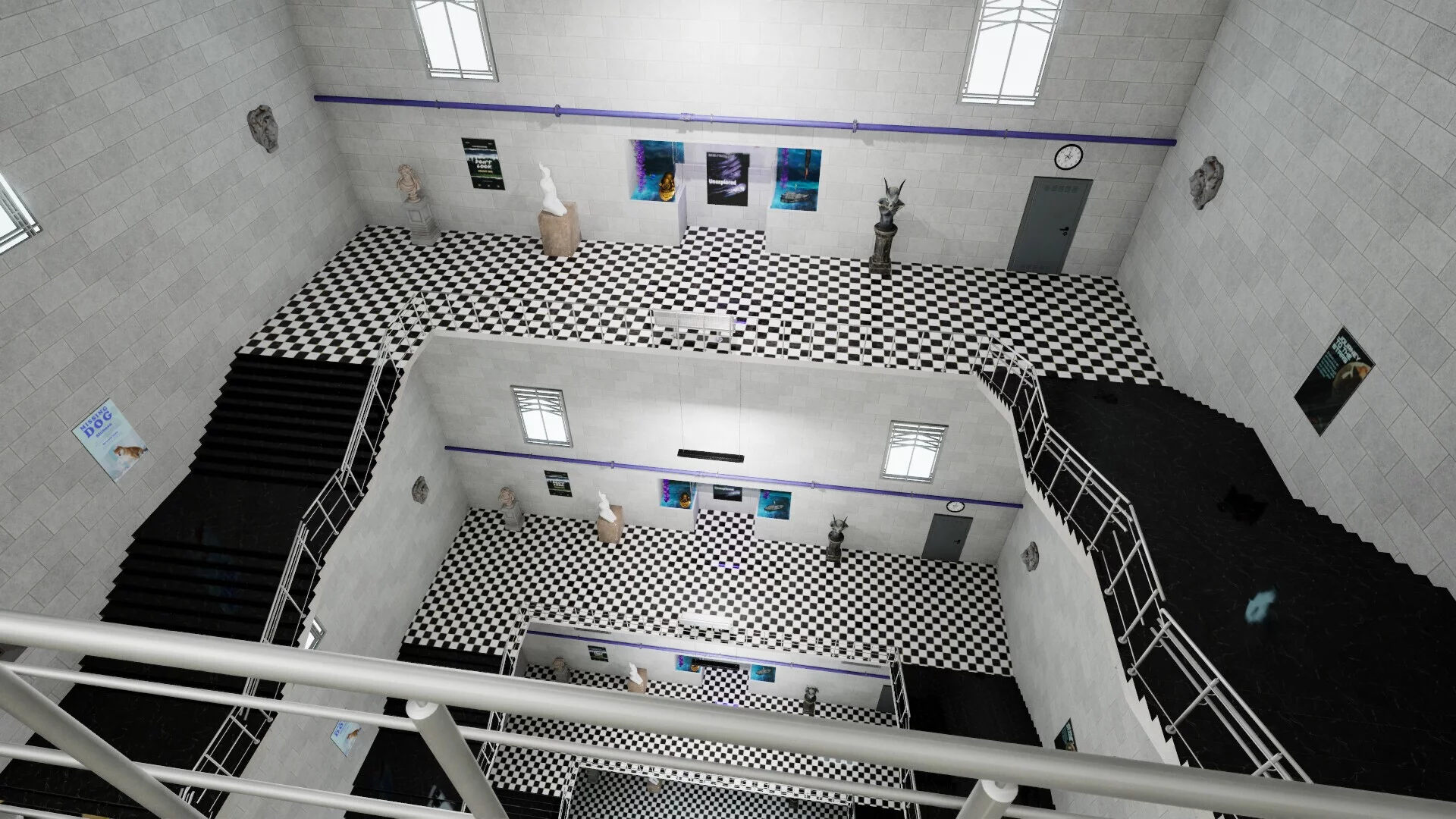 Изображение игры: The Stairwell