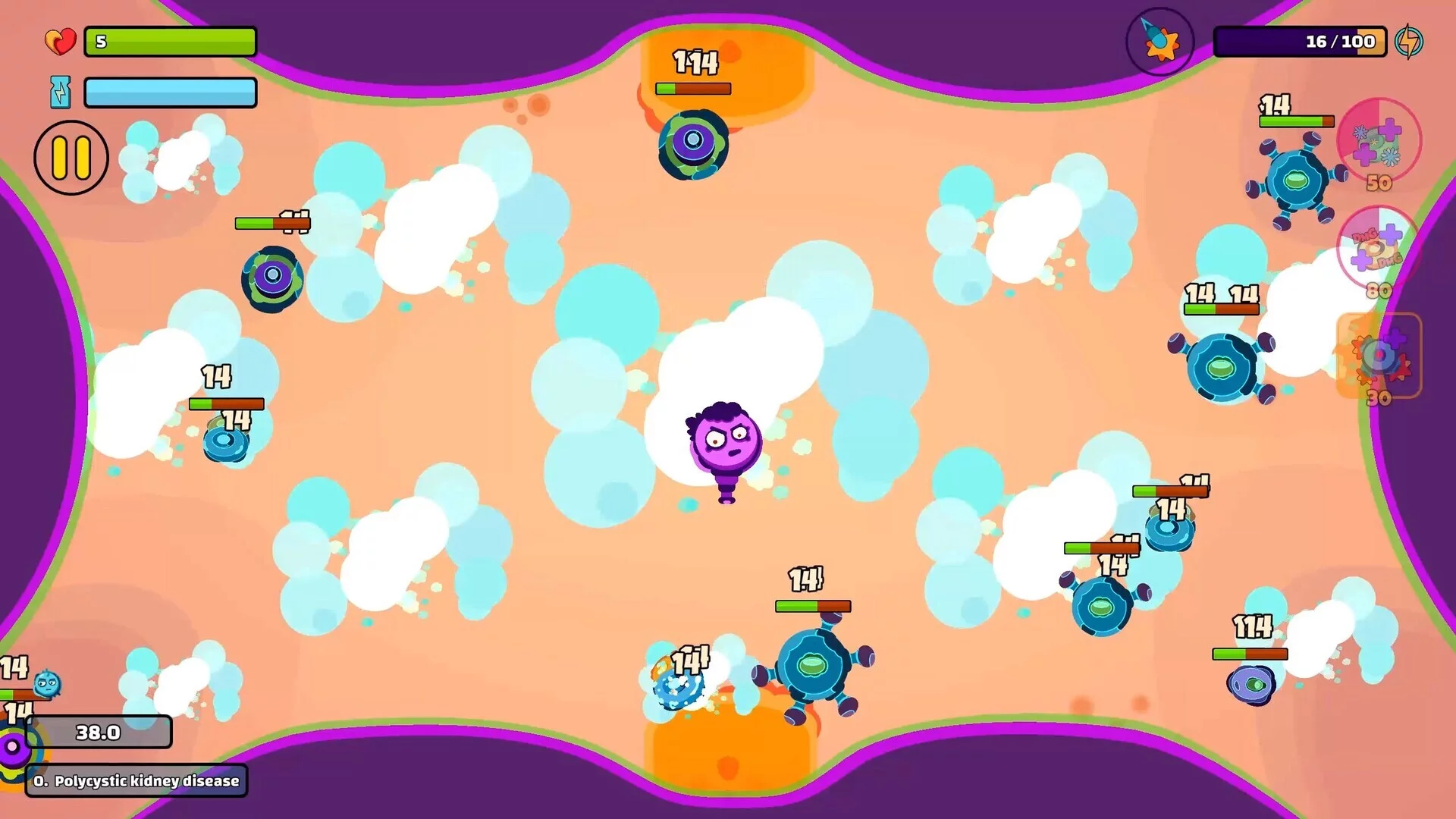 Изображение игры: BODYguard: CellWars