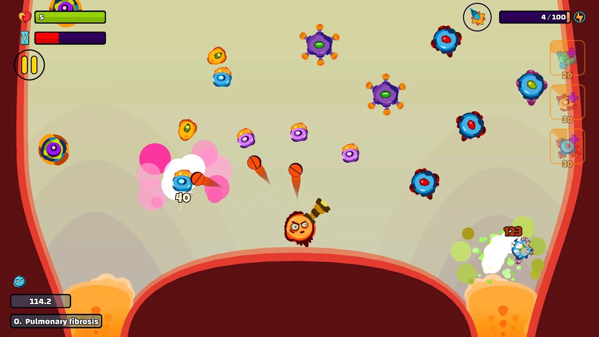 Изображение игры: BODYguard: CellWars