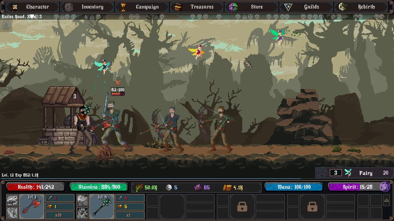 Изображение игры: Gothic Clicker