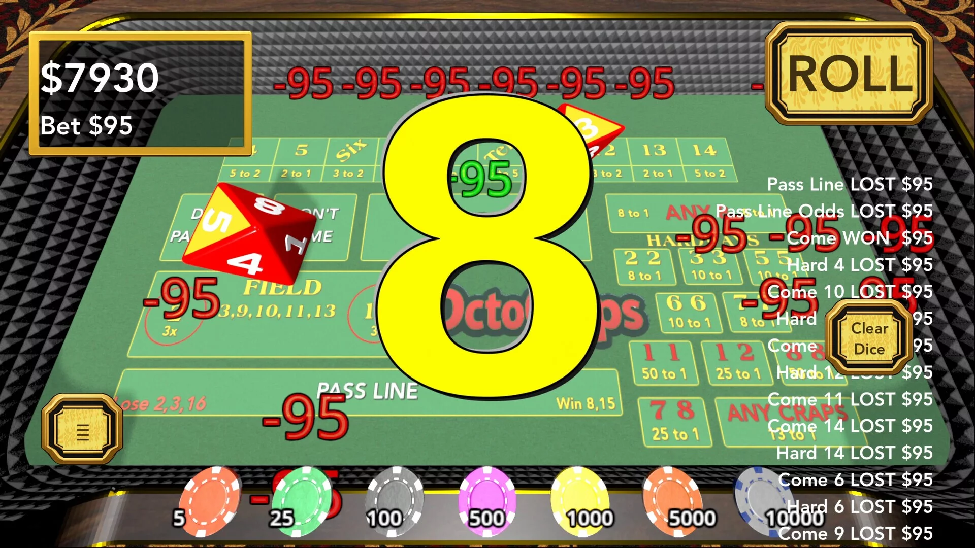 Изображение игры: OctoCraps